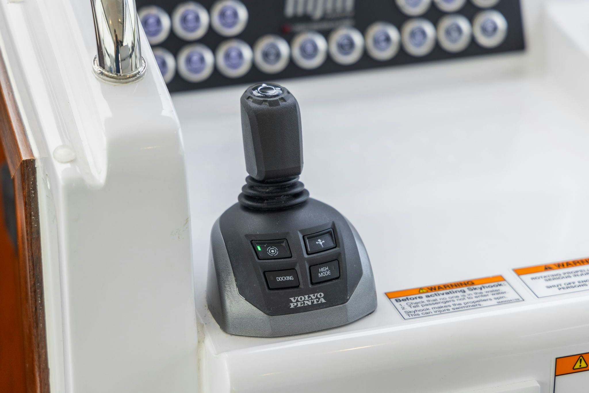 a black and silver object aboard ANNABELLE Yacht for Sale