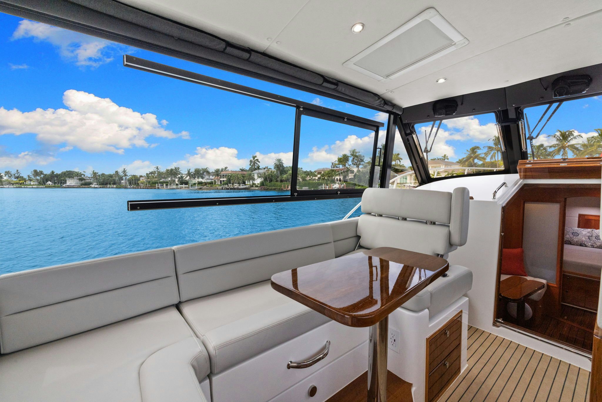 a boat on the water aboard ANNABELLE Yacht for Sale