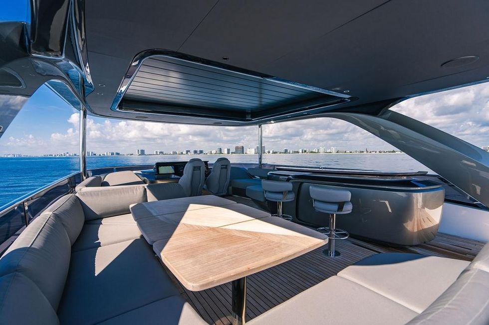 a boat on the water aboard GYPZY Yacht for Charter