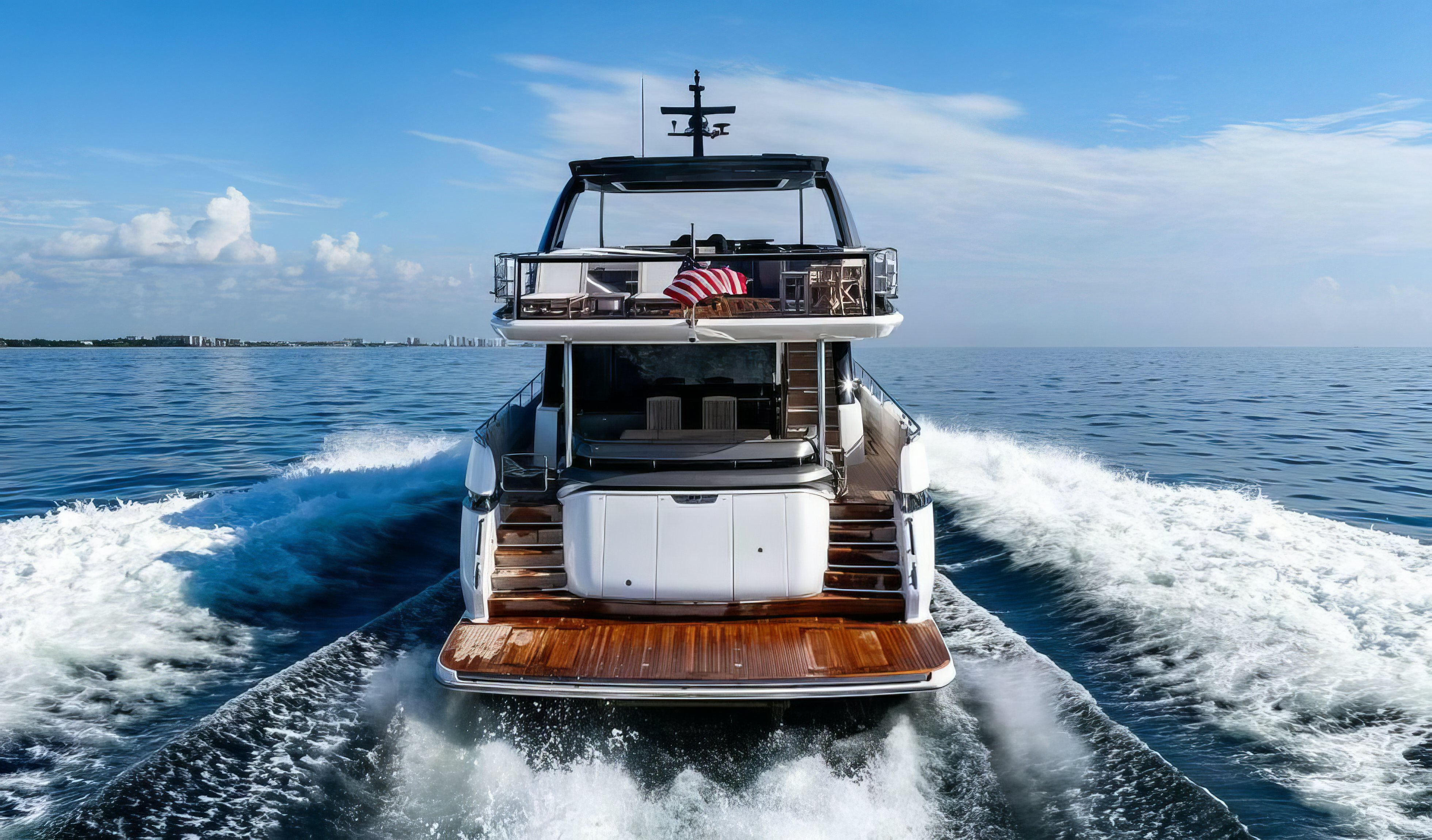 a boat on the water aboard GYPZY Yacht for Charter