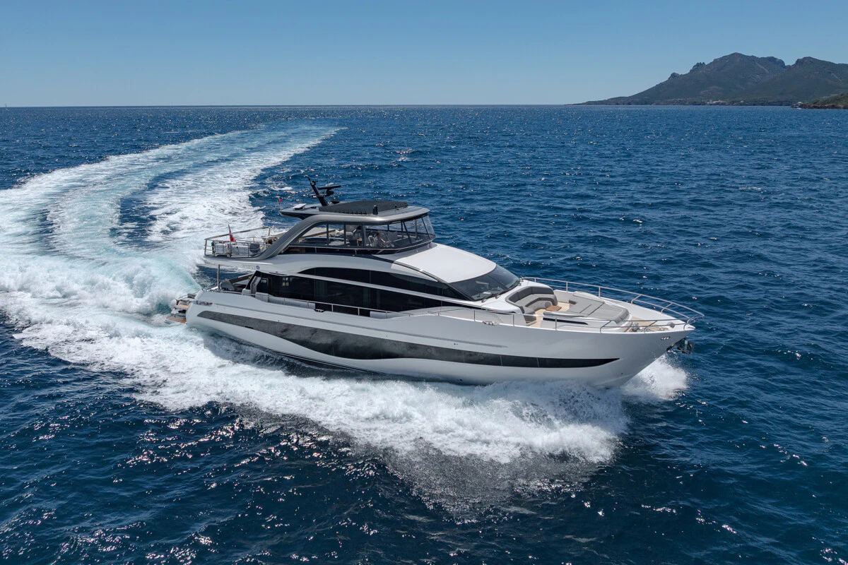 a boat on the water aboard GYPZY Yacht for Charter