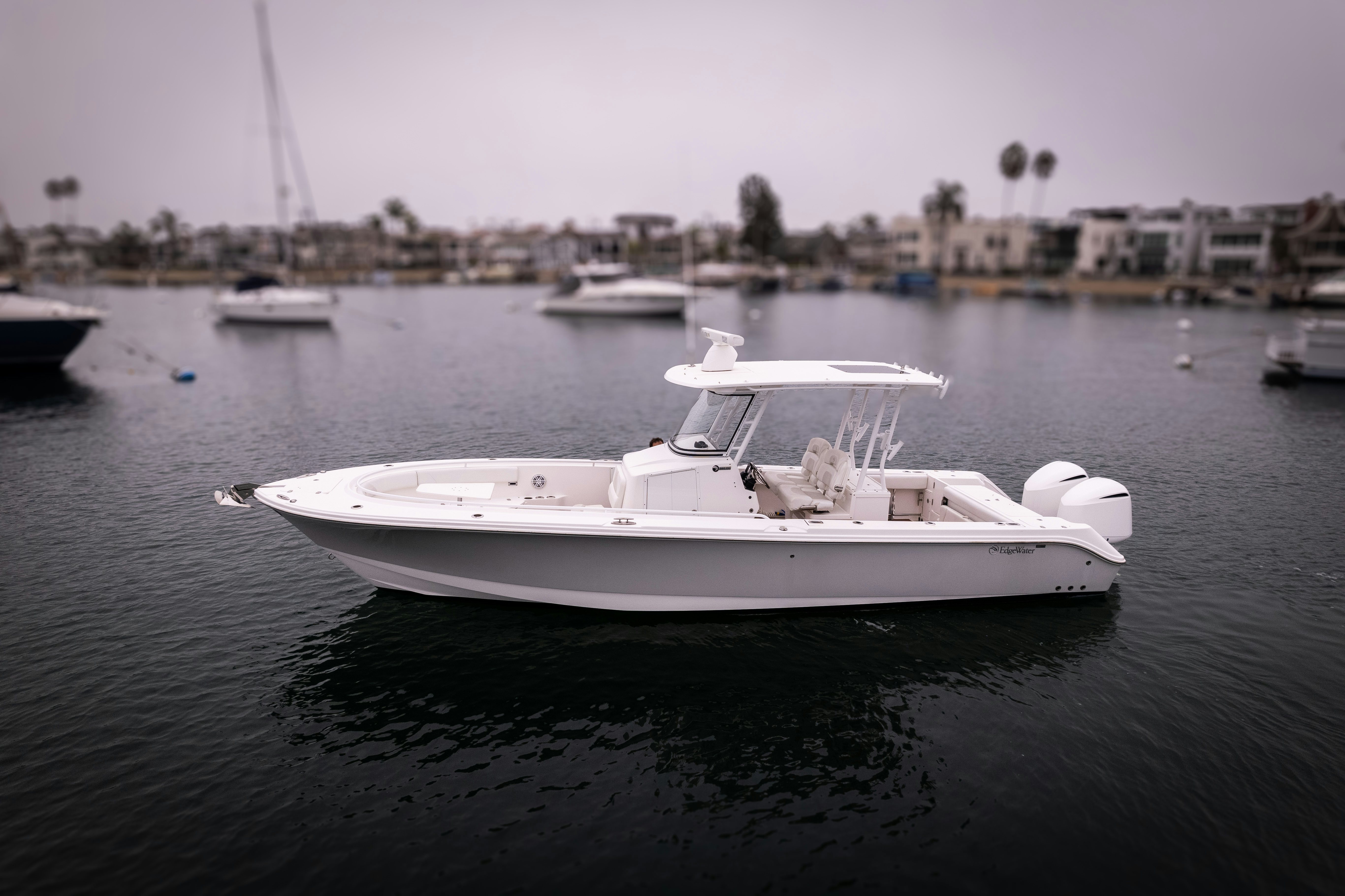 a boat in the water aboard PURE VIDA Yacht for Sale