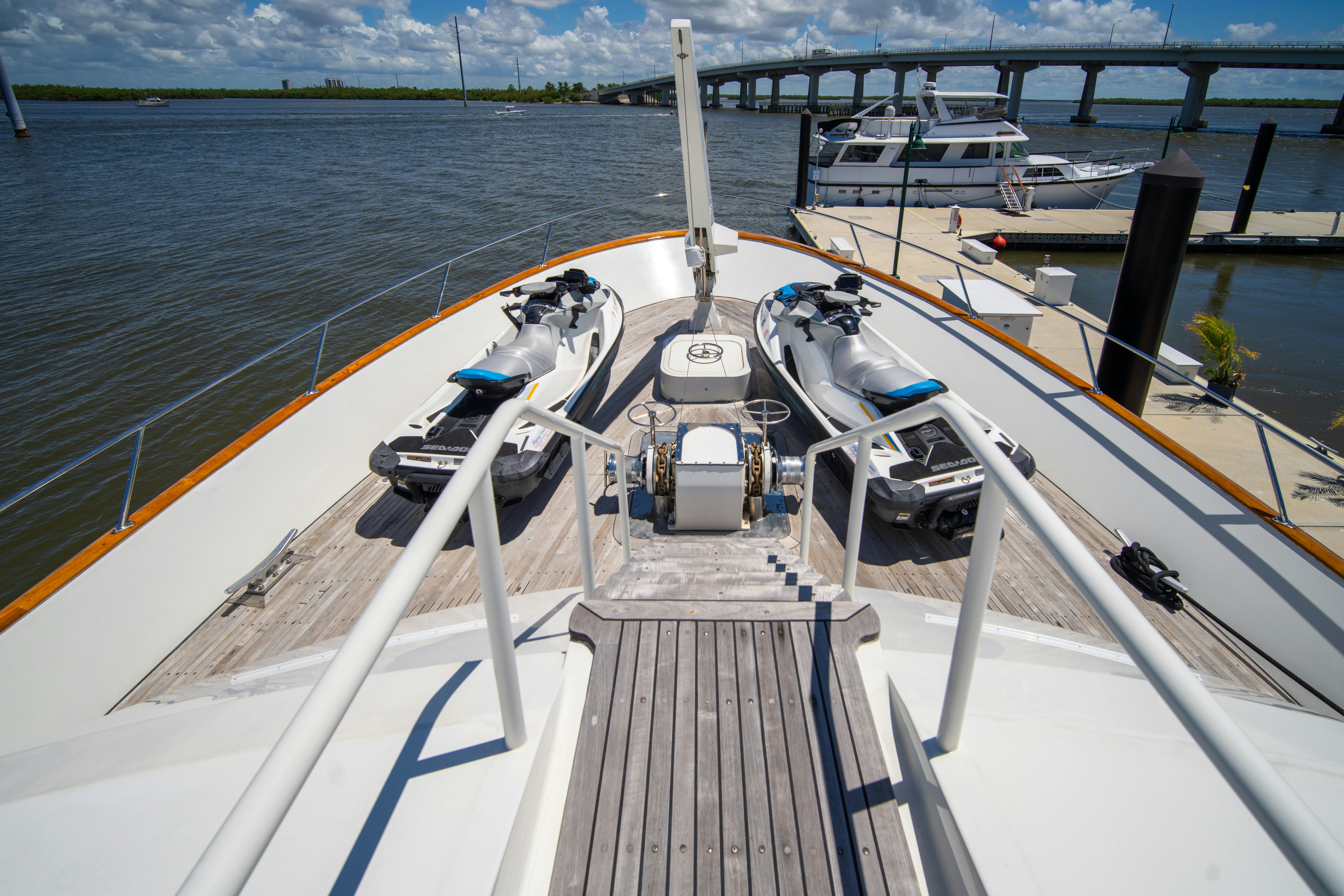 a boat on the water aboard FLYING DUTCHMAN Yacht for Sale