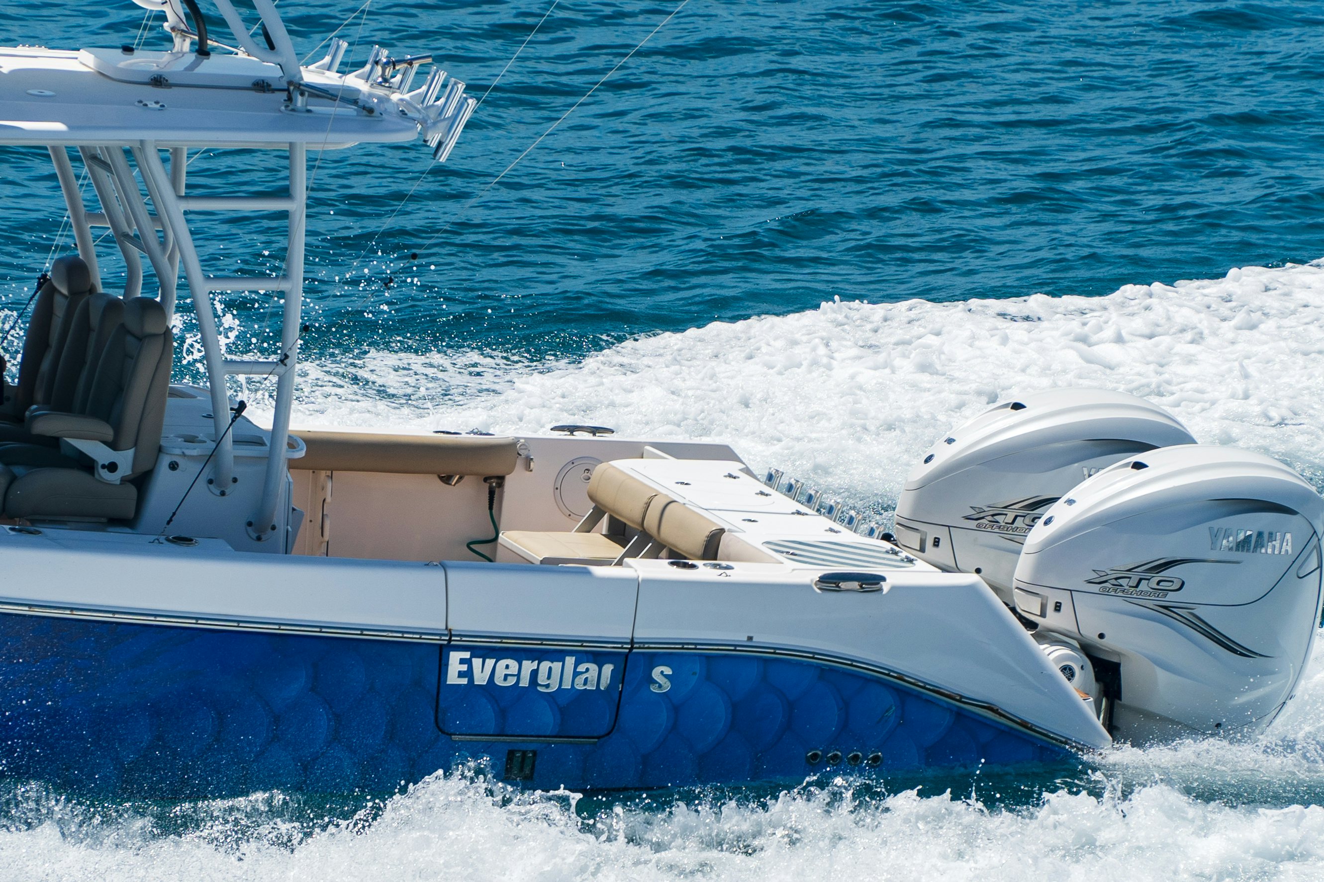 a boat in the water aboard LOVE ME TENDER Yacht for Sale