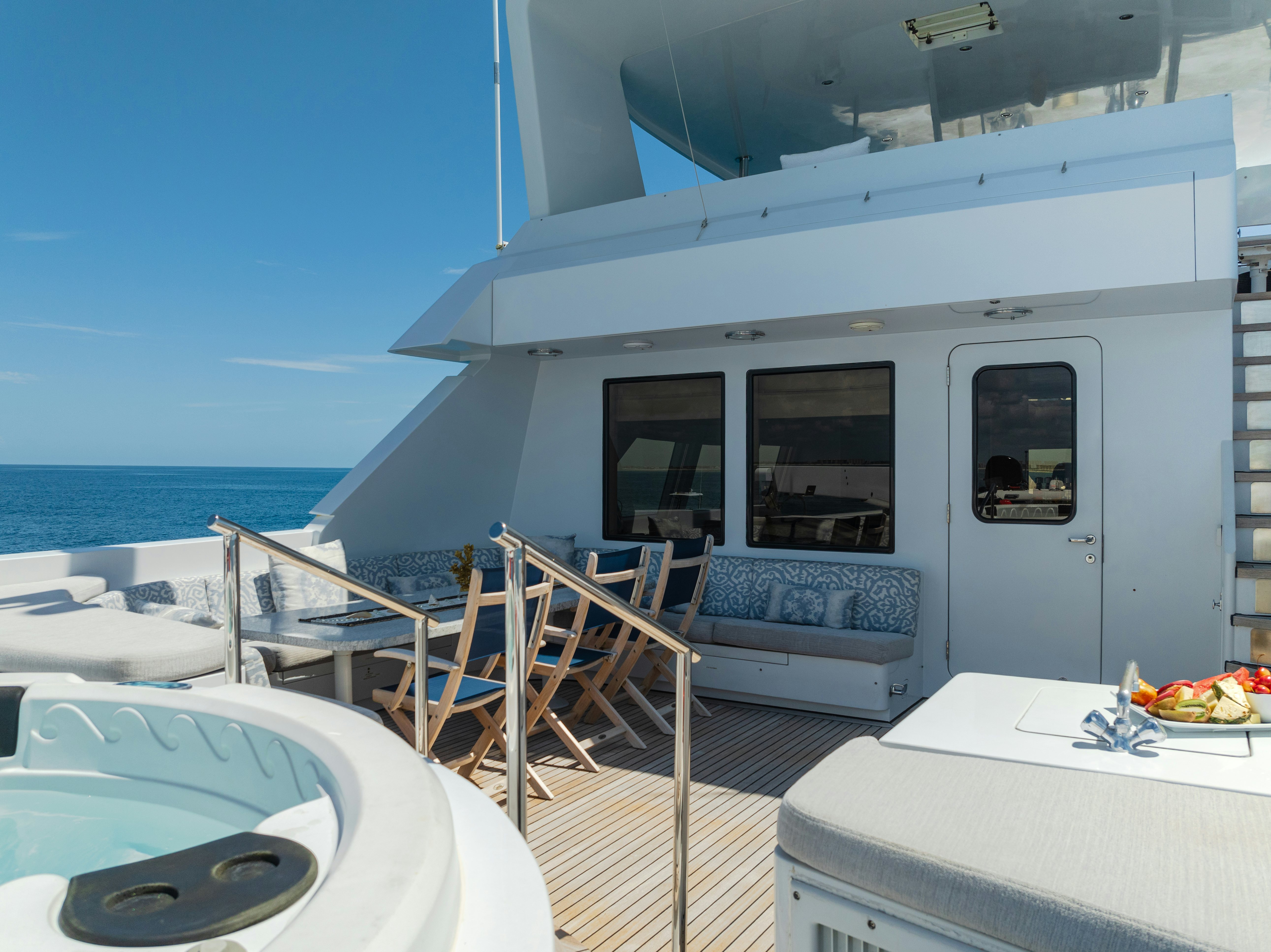 a boat on the water aboard GALE WINDS Yacht for Sale