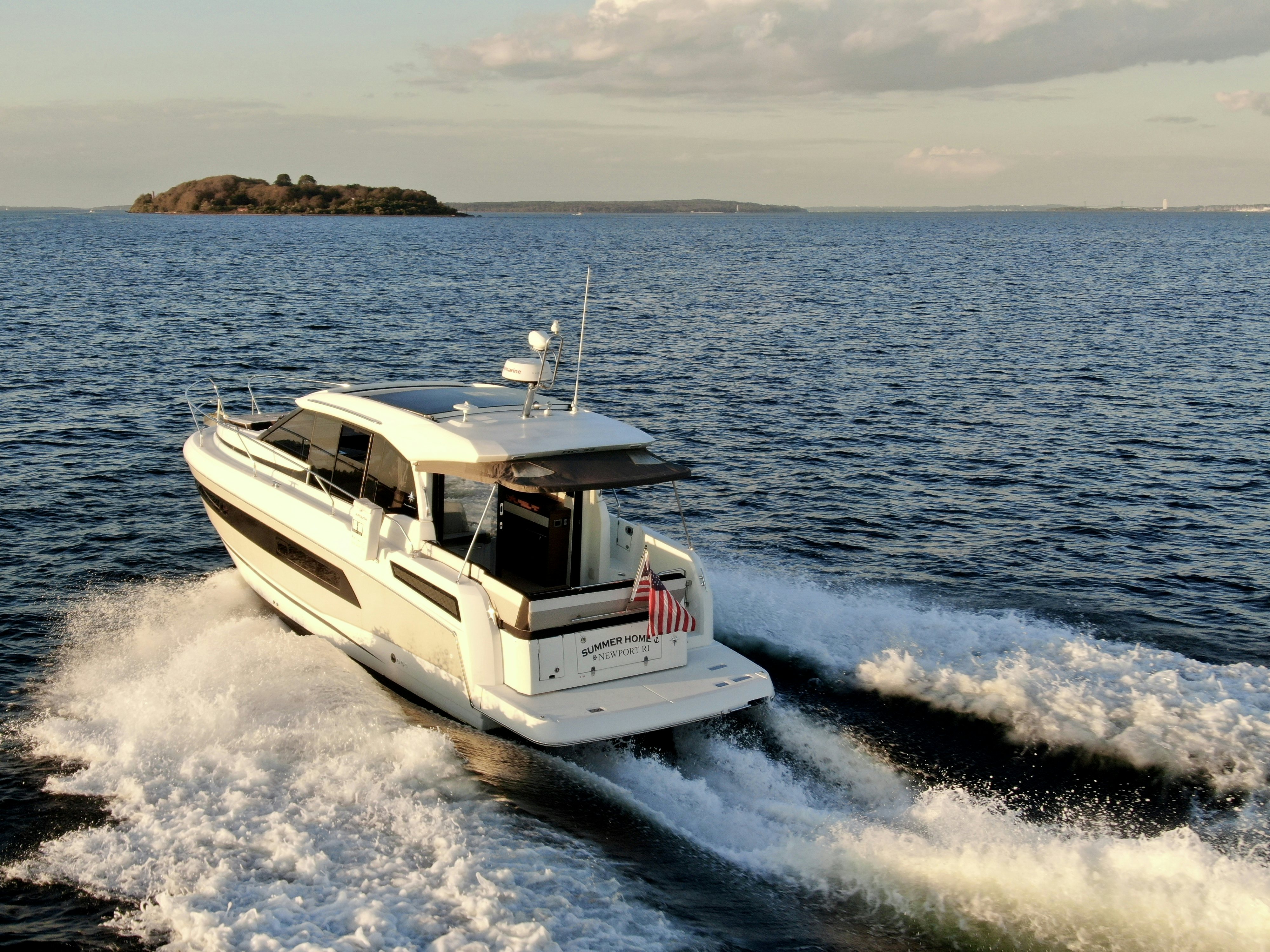 a boat on the water aboard SUMMER HOME Yacht for Sale