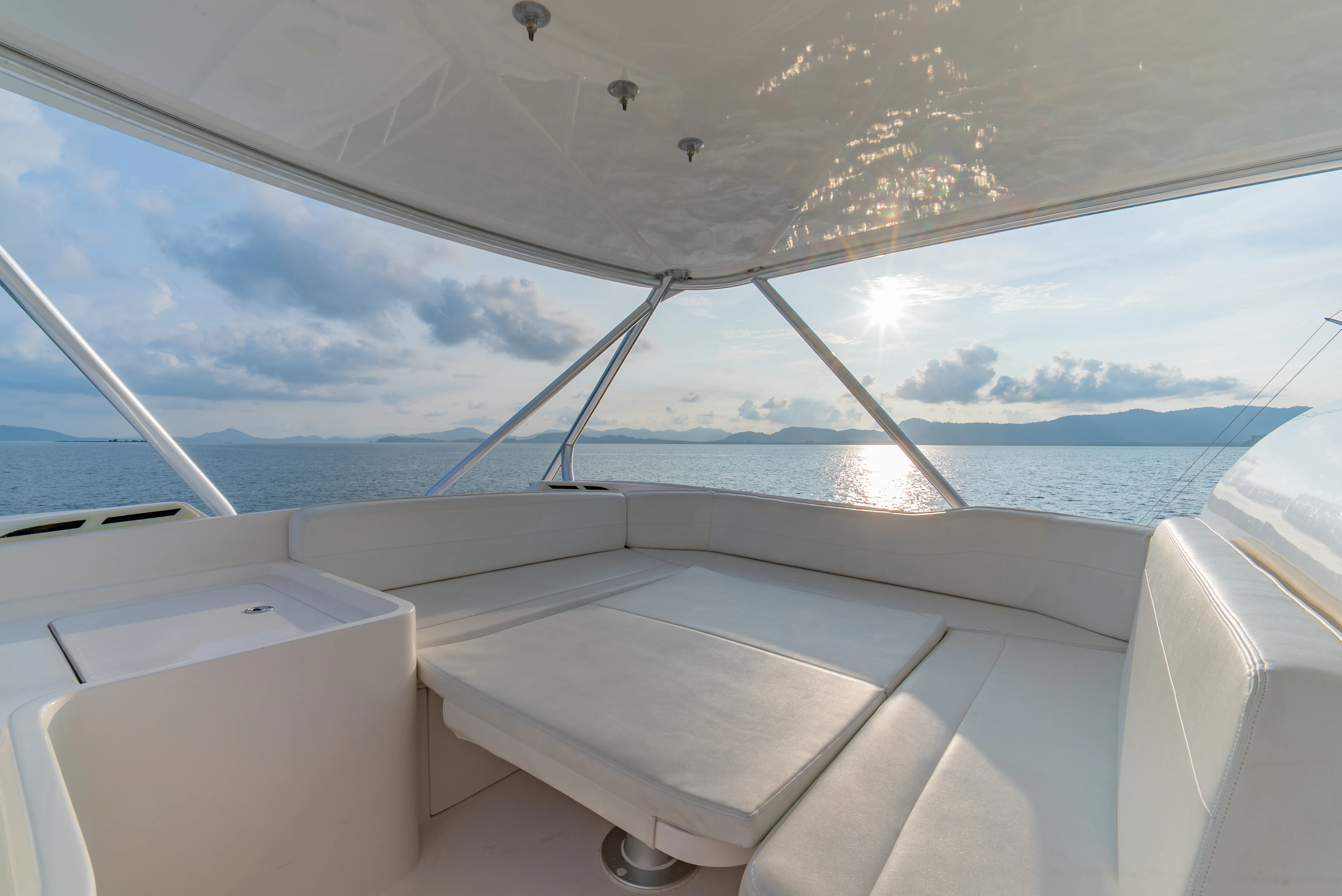 a boat on the water aboard ISAKINDOFMAGIC Yacht for Sale