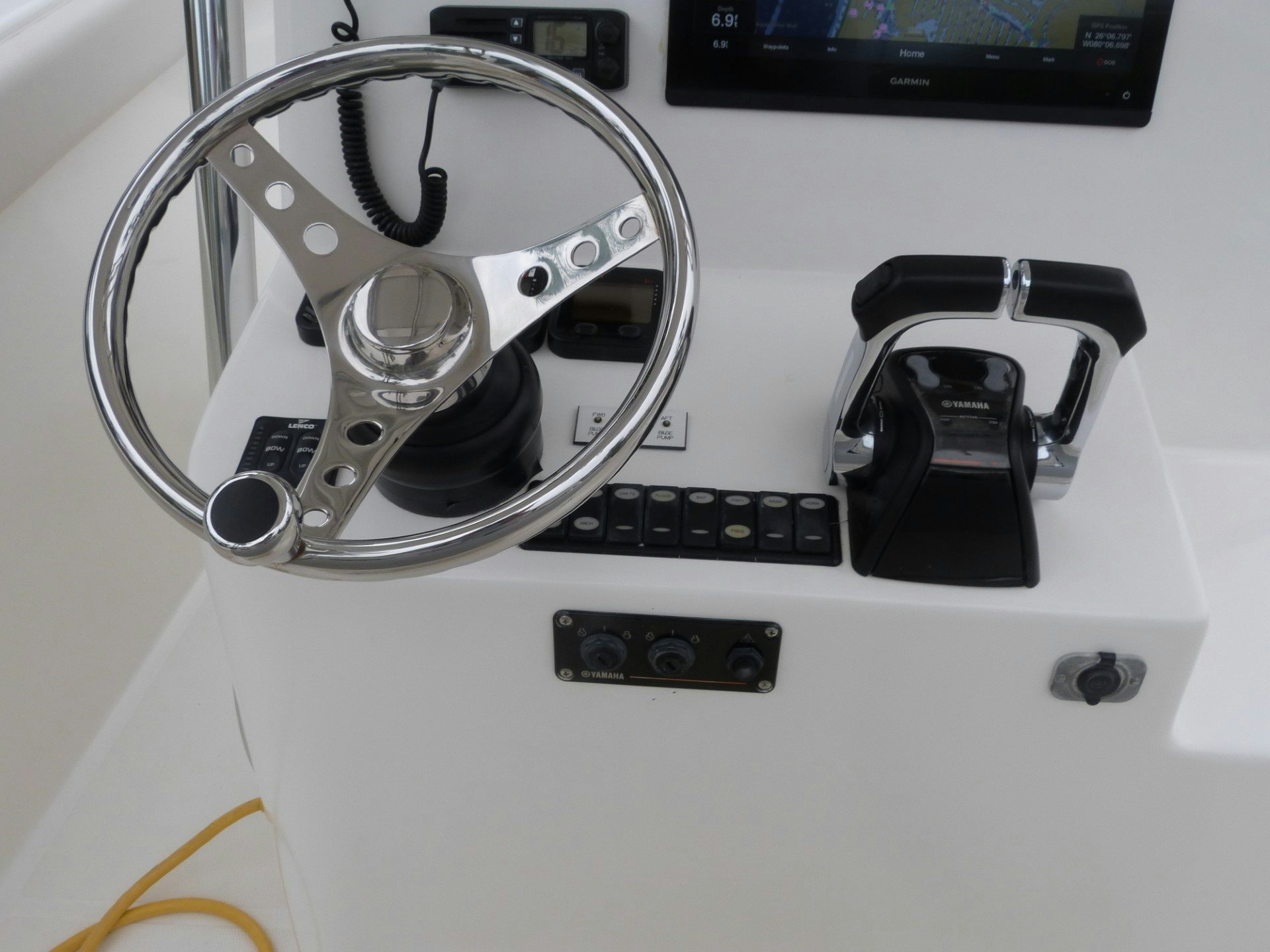 a close-up of a stethoscope aboard T/t sally jo Yacht for Sale