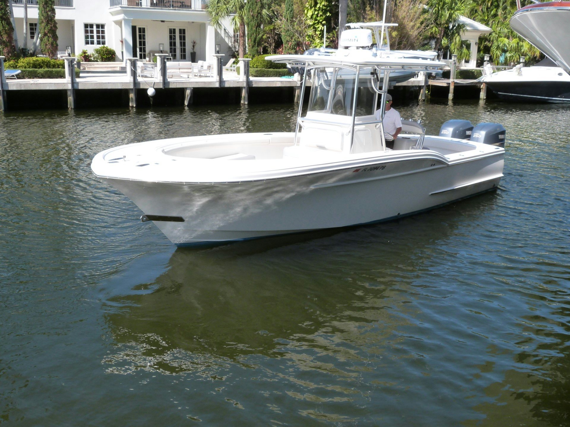 a person sitting on a boat aboard T/t sally jo Yacht for Sale