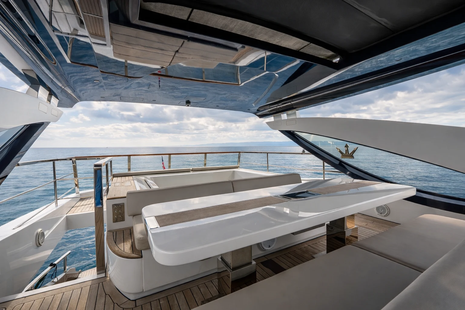 a boat on the water aboard ZALANKA Yacht for Sale