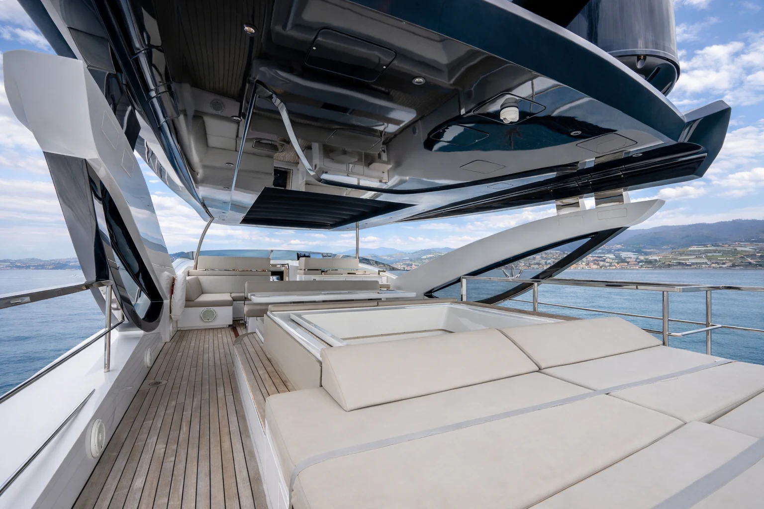 a boat on the water aboard ZALANKA Yacht for Sale