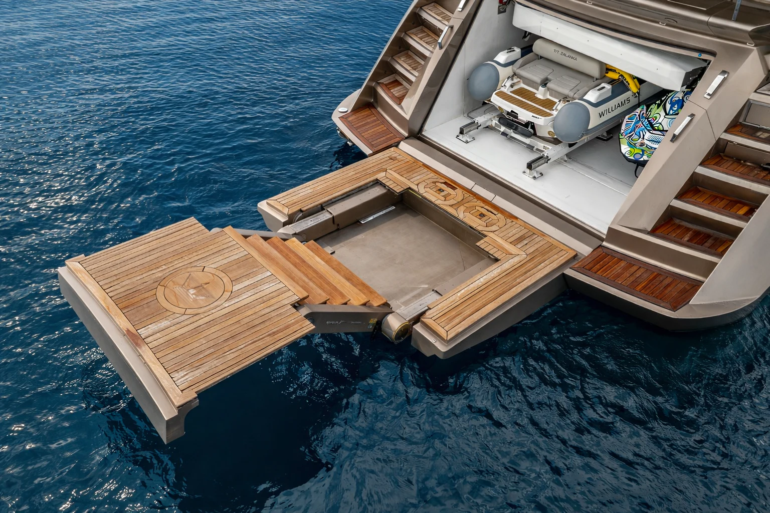 a boat on the water aboard ZALANKA Yacht for Sale