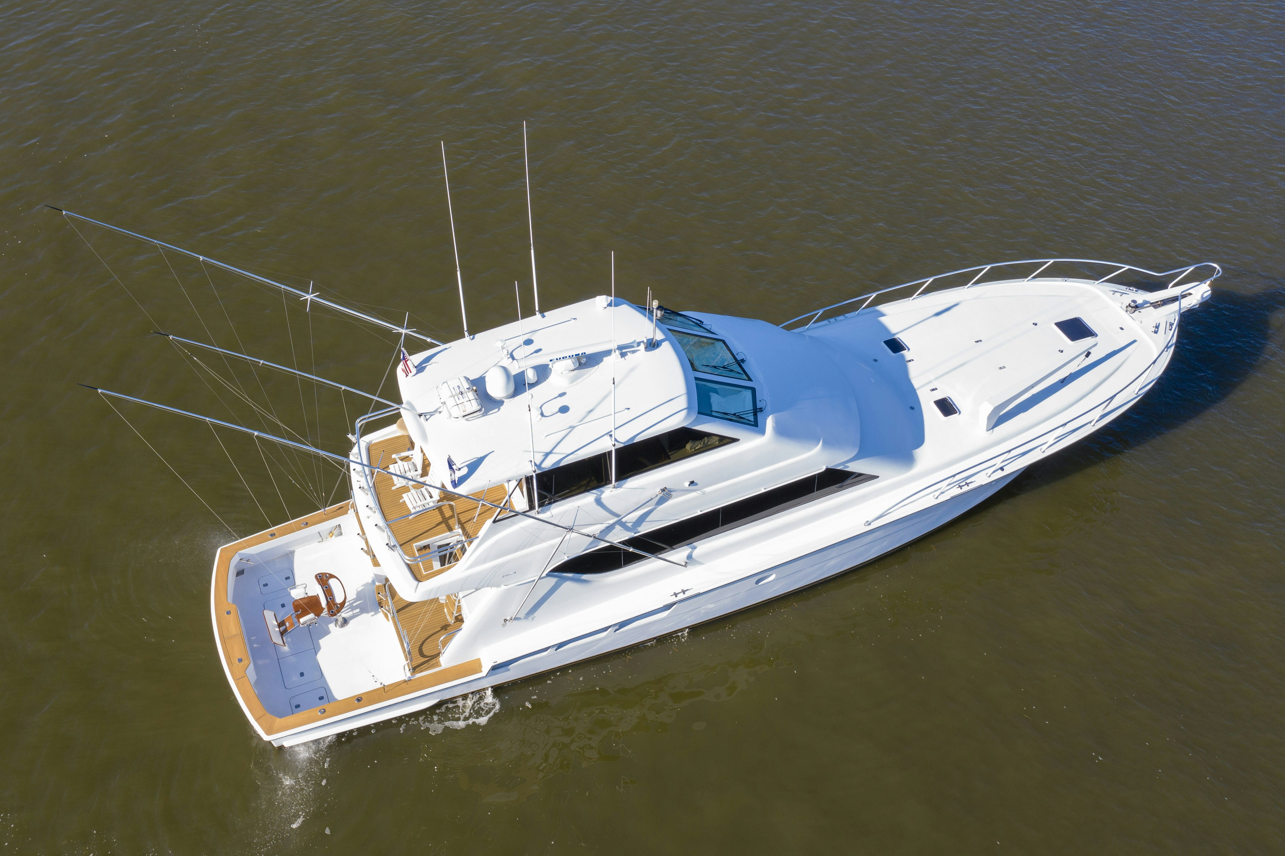 a boat in the water aboard SONORA Yacht for Sale