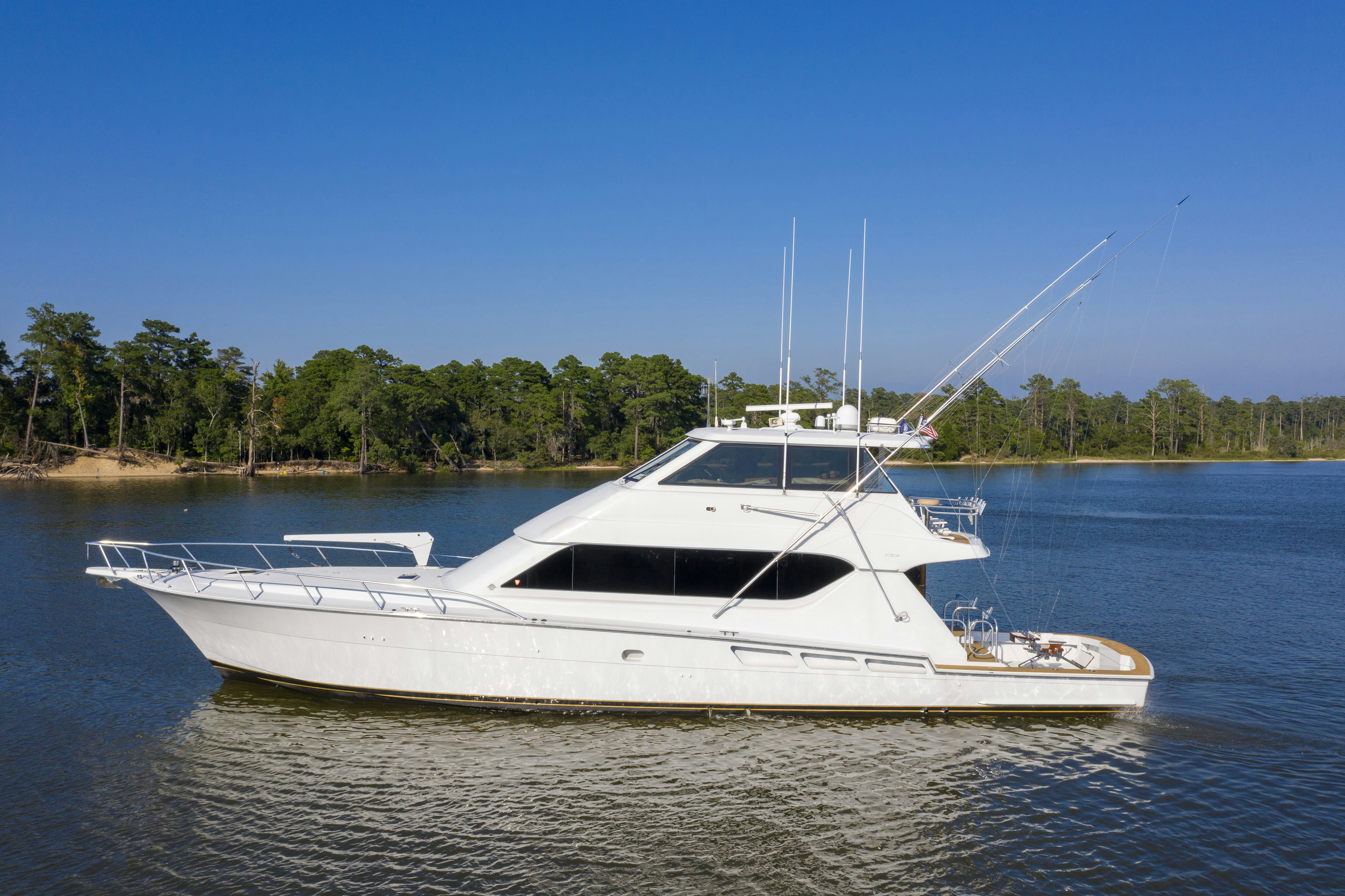 a boat on the water aboard SONORA Yacht for Sale