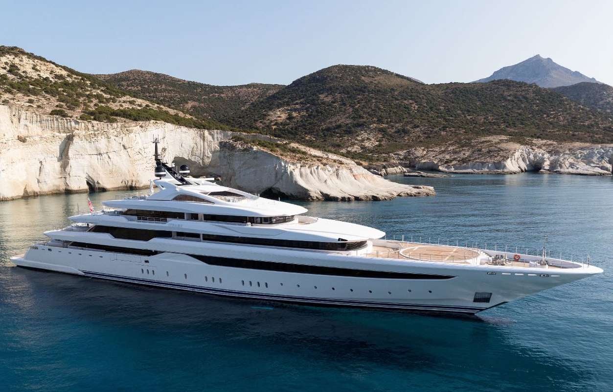 a boat in the water aboard O'PARI Yacht for Charter