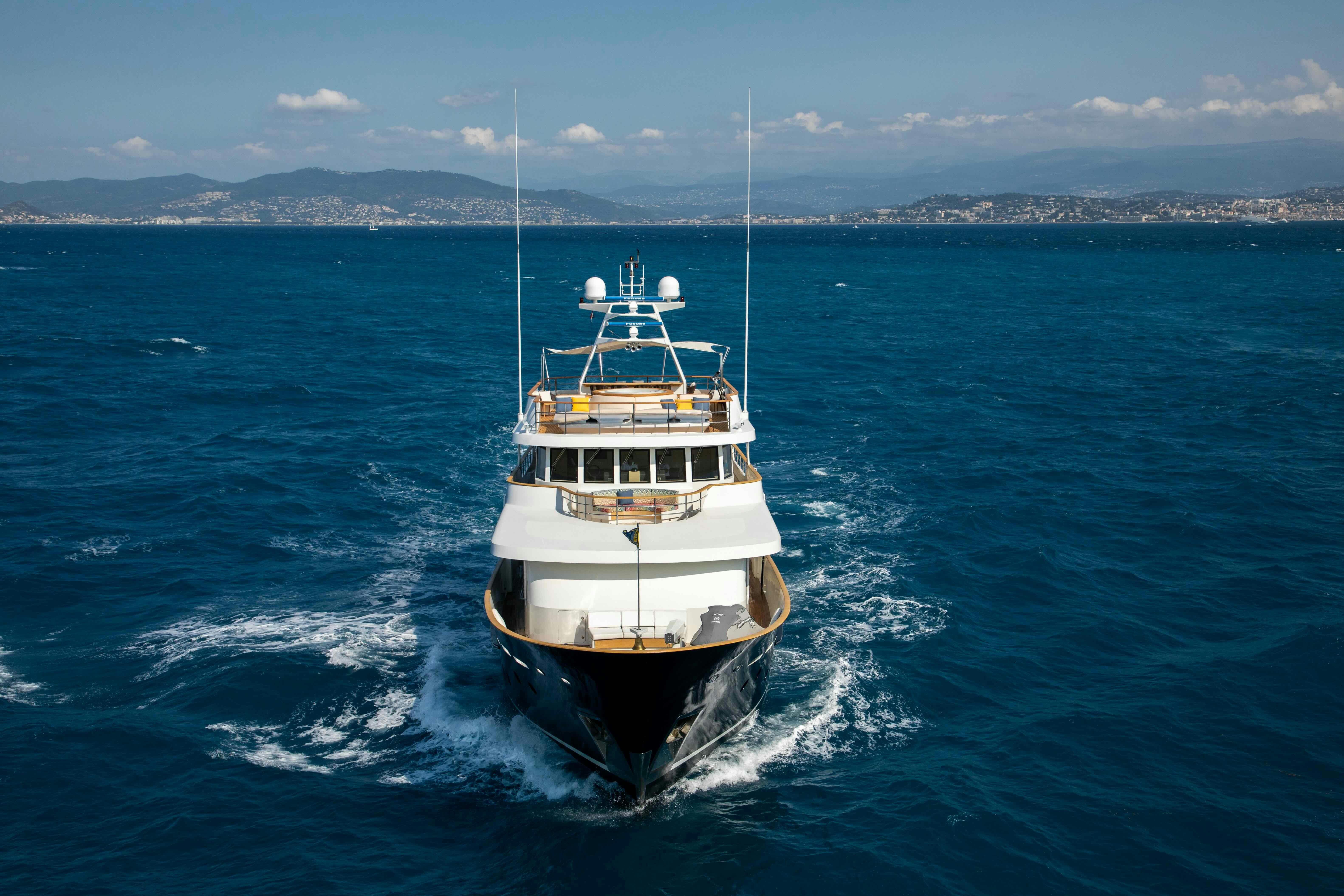 a boat in the water aboard ROBBIE BOBBY Yacht for Sale