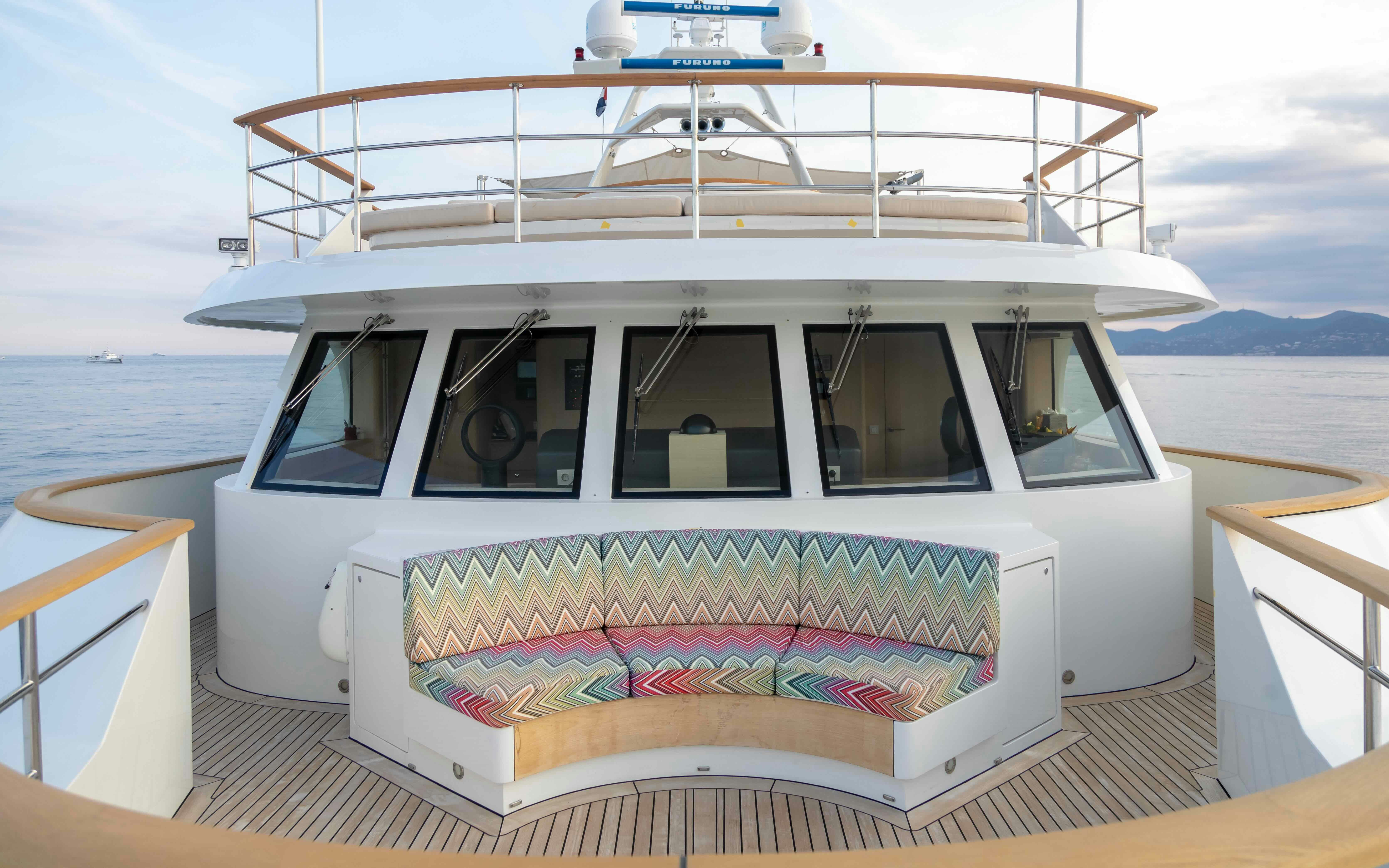 a boat on a body of water aboard ROBBIE BOBBY Yacht for Sale
