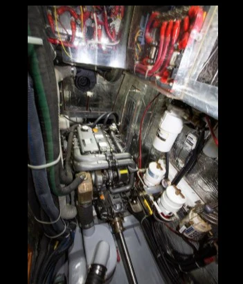 a close-up of a machine aboard SAUCY FOX Yacht for Sale