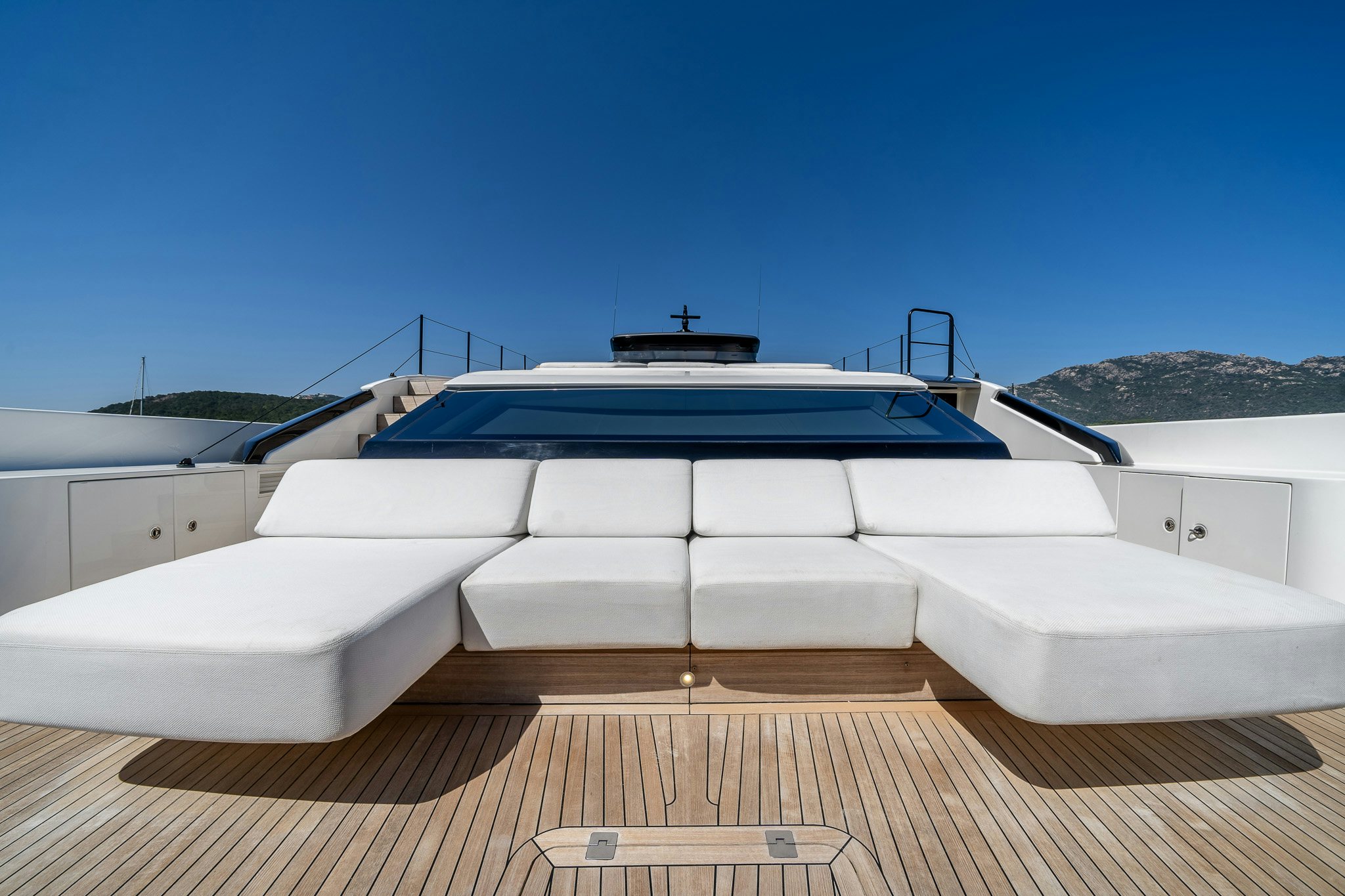 a boat on a boat aboard BLUE ANGEL Yacht for Sale