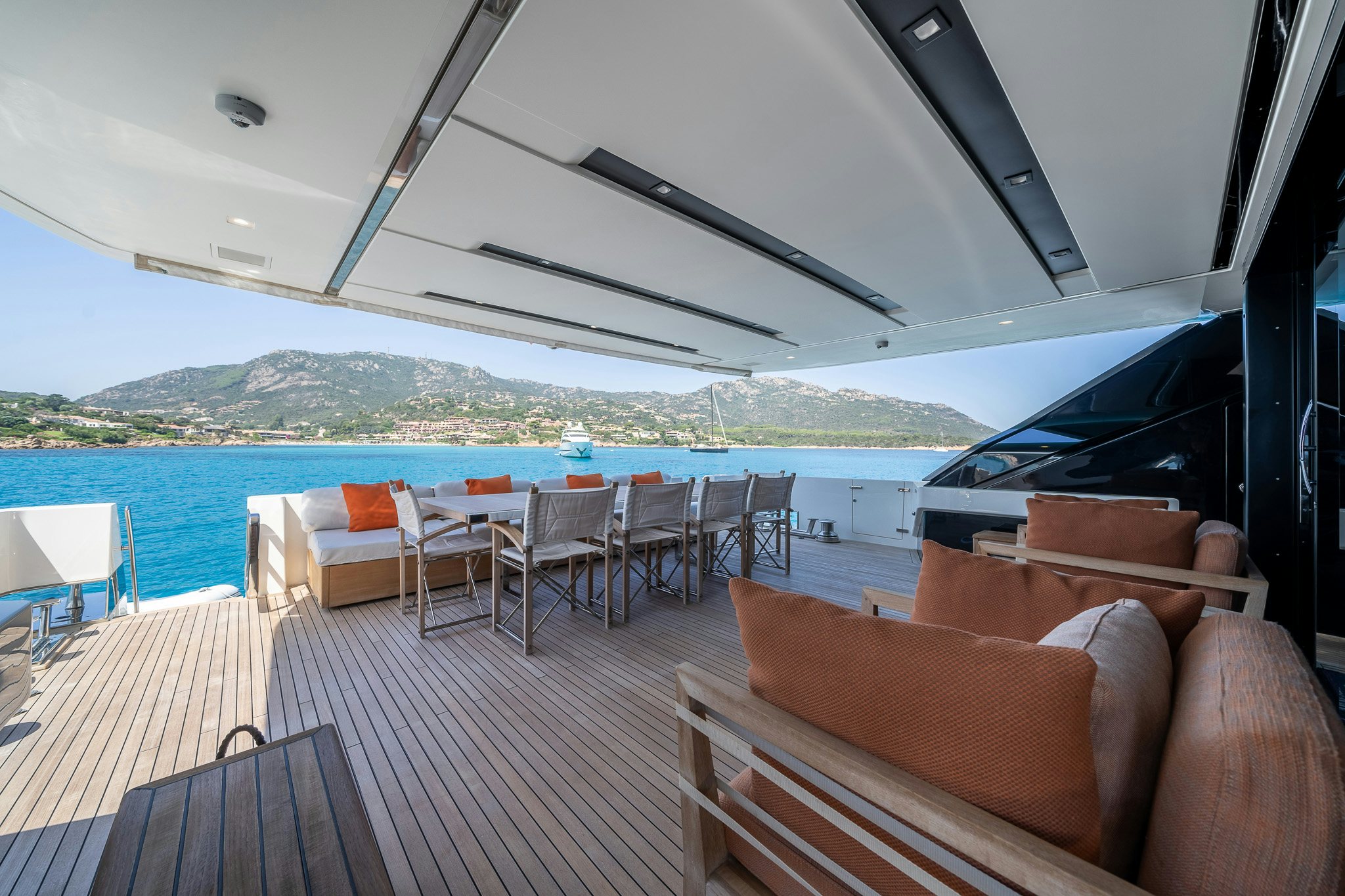 a boat on the water aboard BLUE ANGEL Yacht for Sale