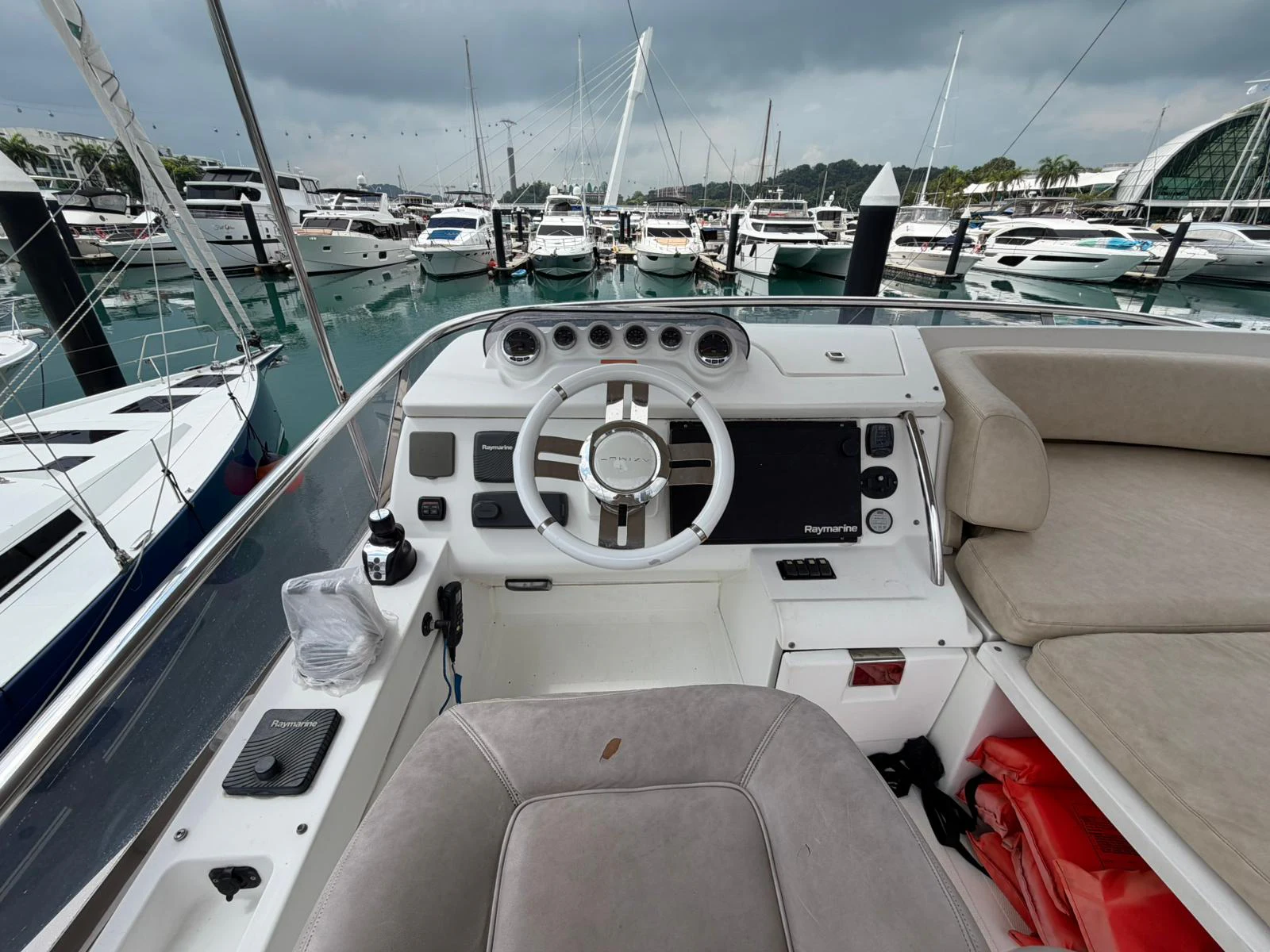 a boat with many boats in it aboard ROCK STAR DREAMS Yacht for Sale