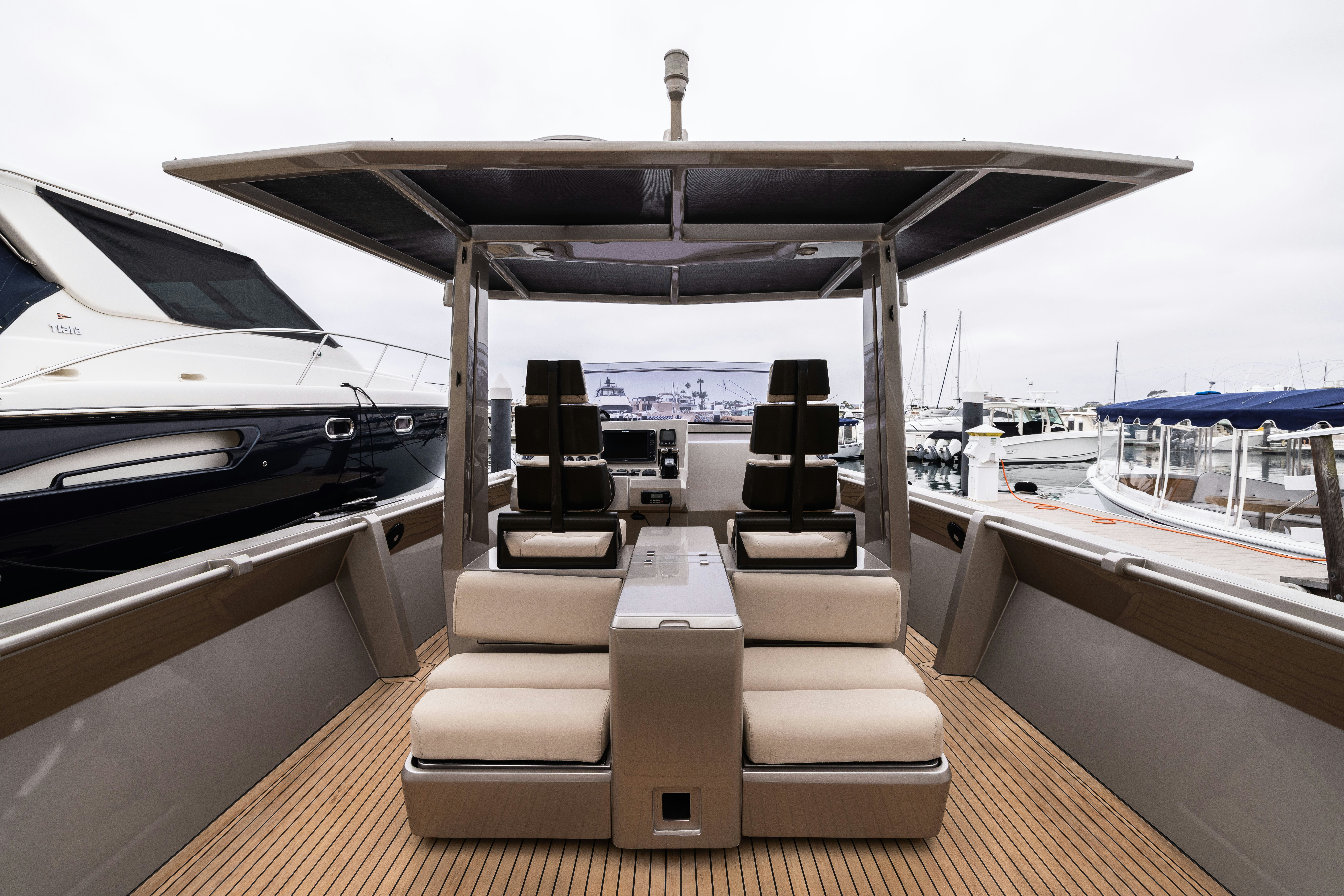 a boat on the water aboard FAN SEA II Yacht for Sale