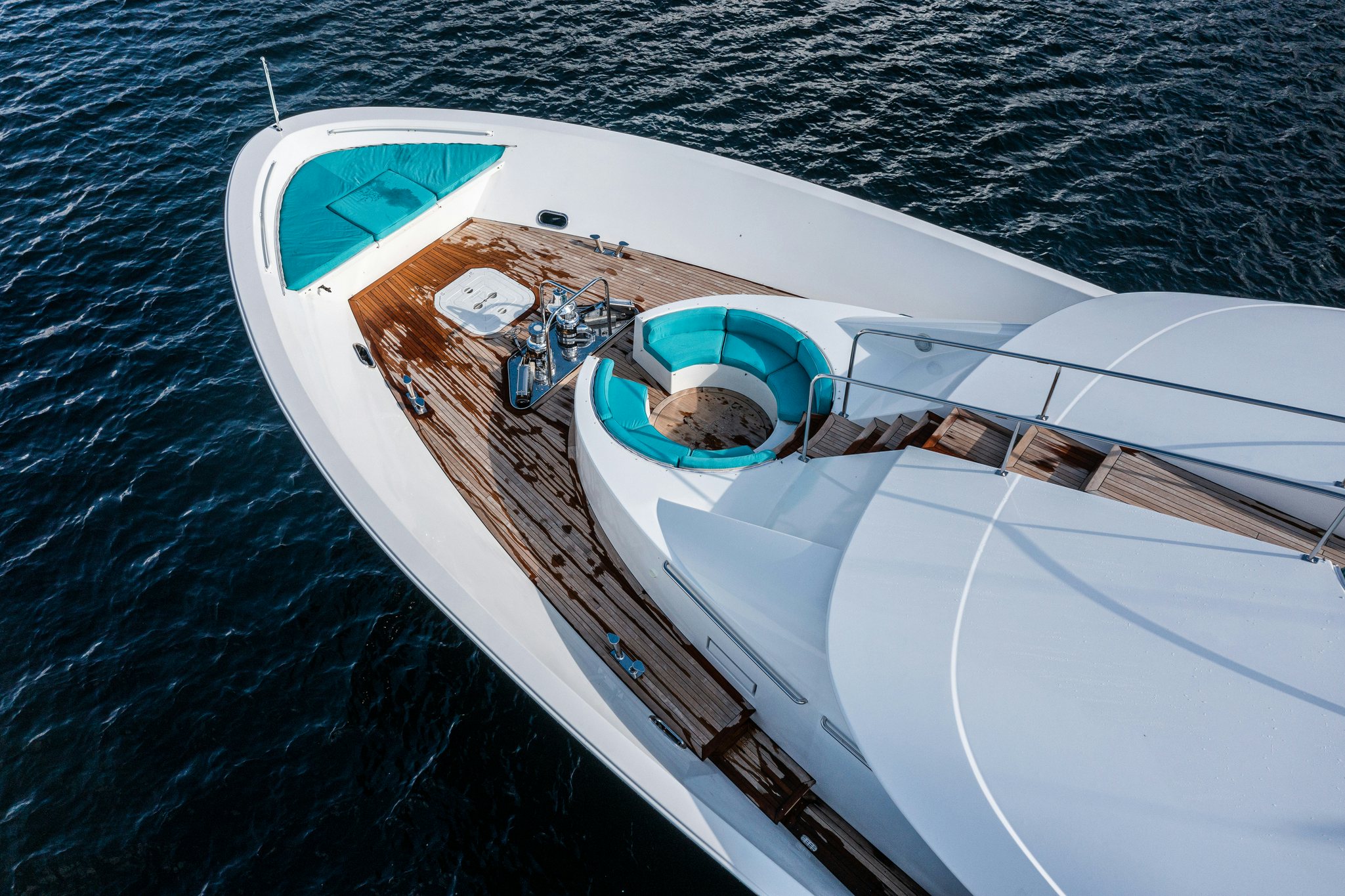 a boat on the water aboard SERENGETI Yacht for Charter