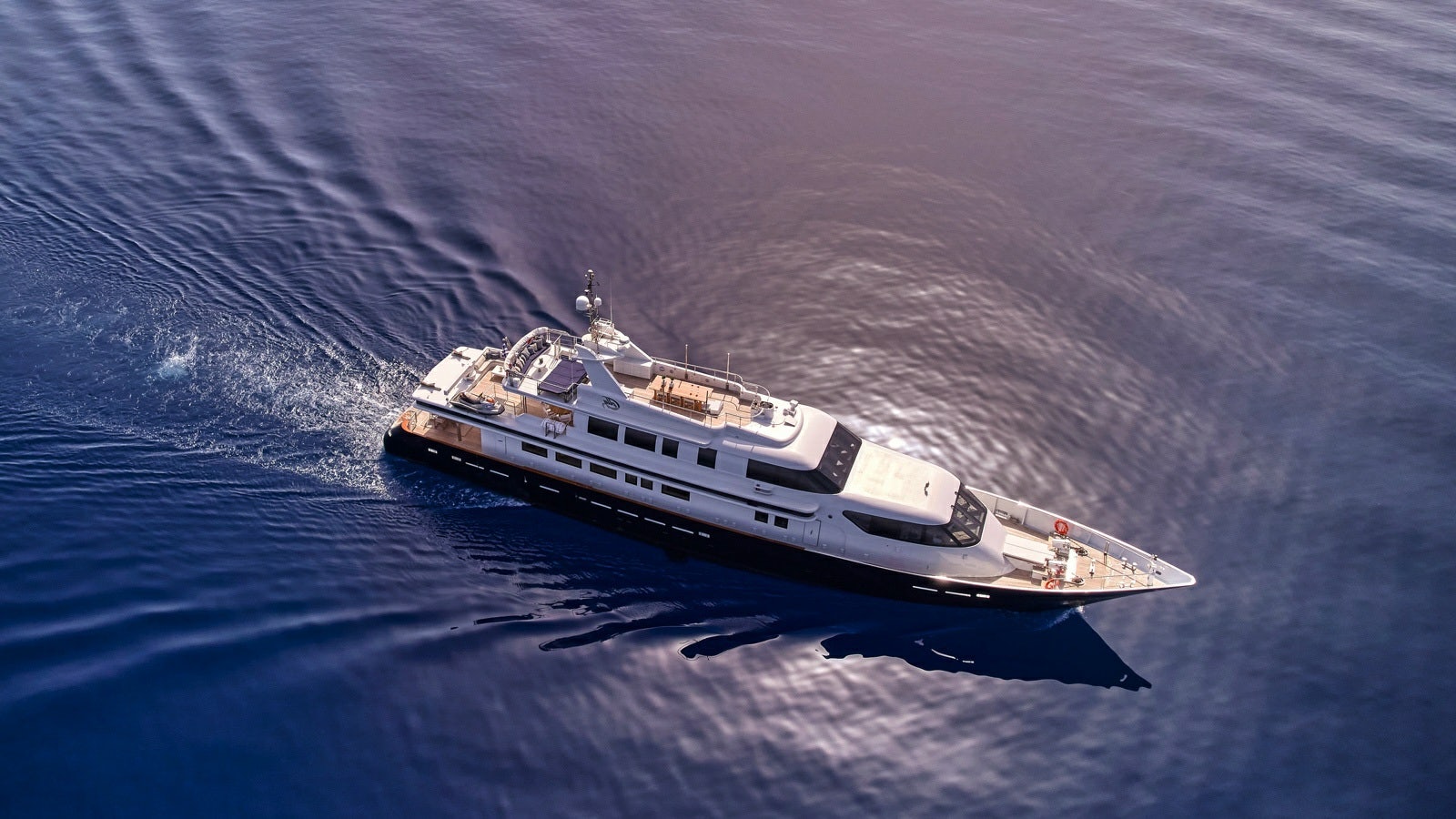 a ship in the water aboard GELLY Yacht for Charter