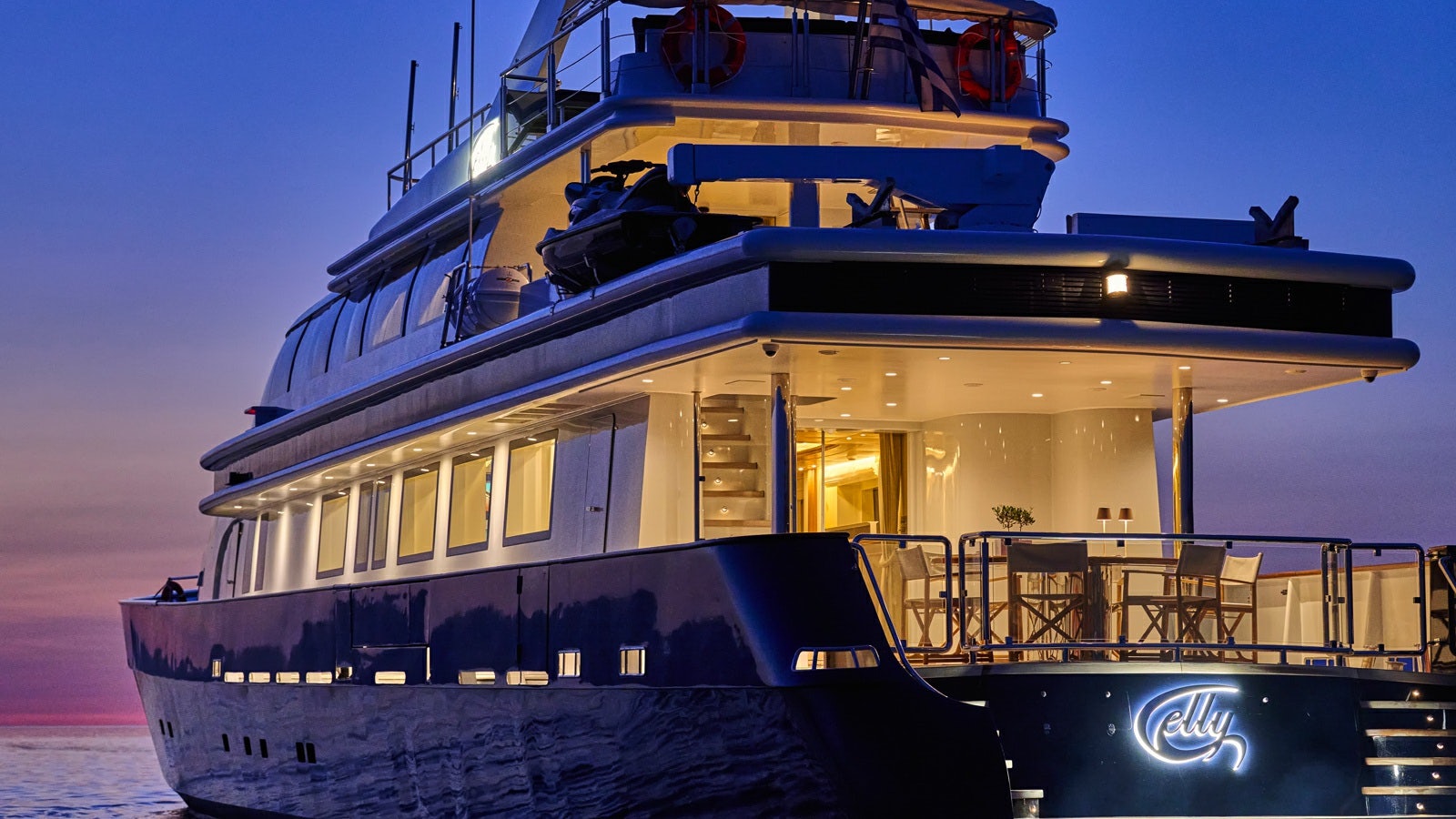 a boat on the water aboard GELLY Yacht for Charter