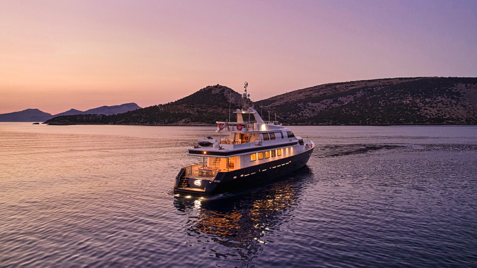 a boat on the water aboard GELLY Yacht for Charter