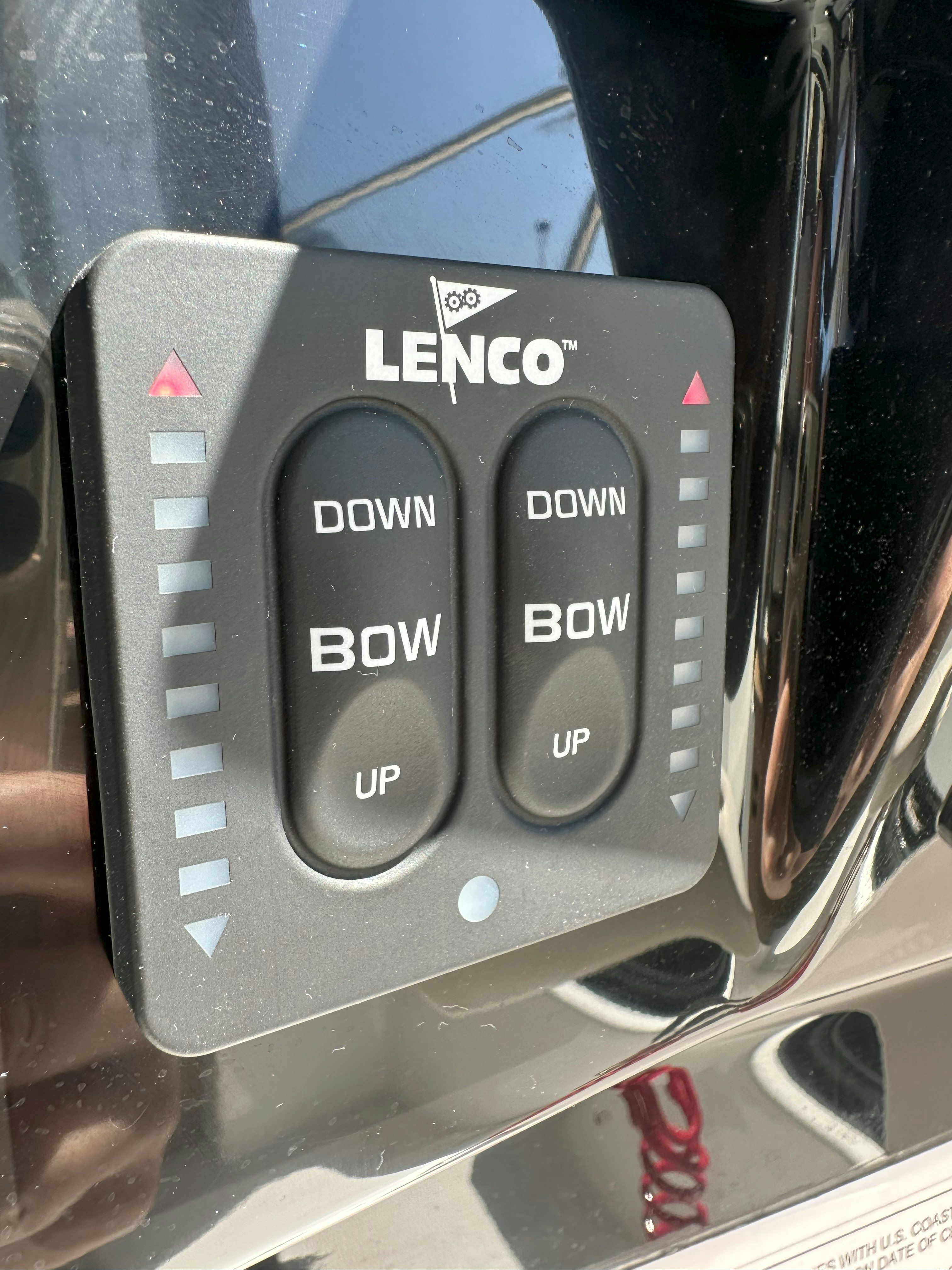 a close up of a car dashboard aboard DESTINATION UNKNOWN II Yacht for Sale