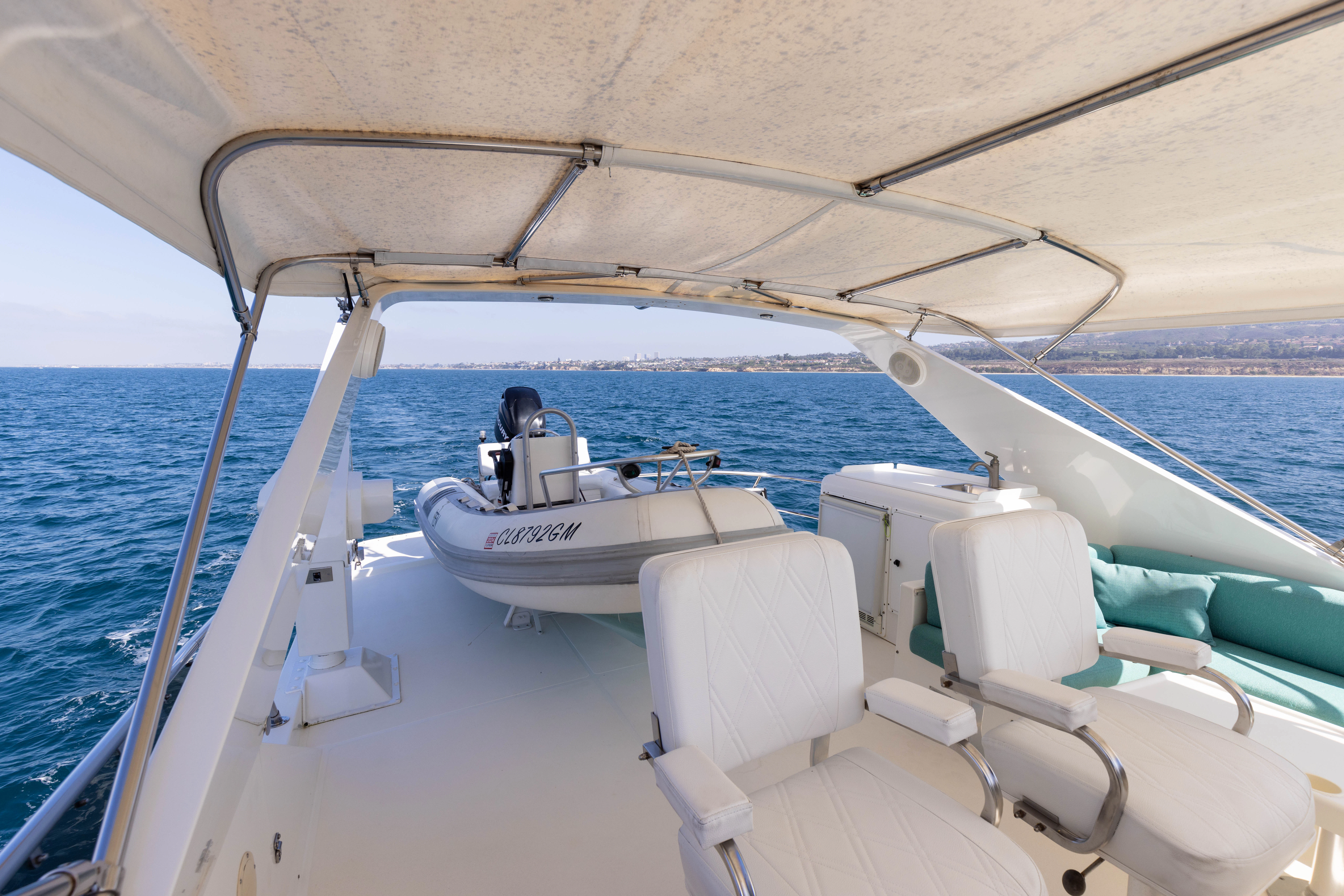a boat on the water aboard 3TEN Yacht for Sale