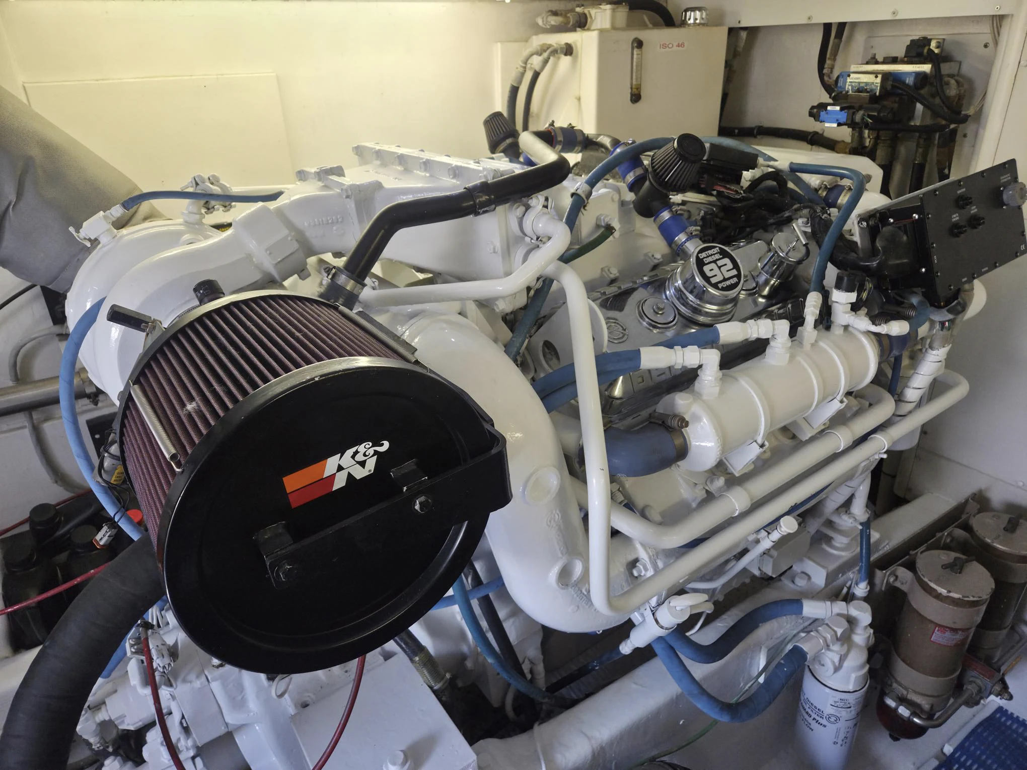 a machine with a black cap aboard 3TEN Yacht for Sale