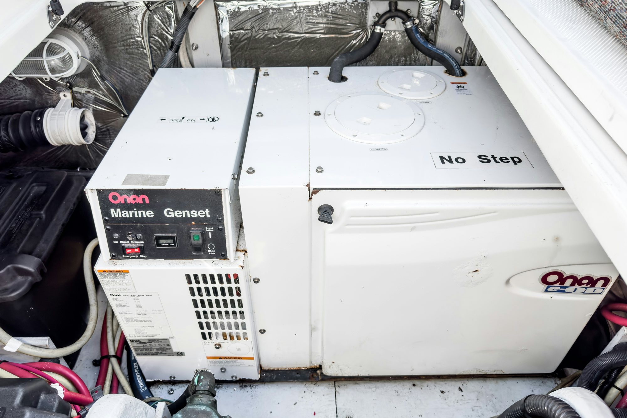 graphical user interface aboard THE SEA IS FOR ME Yacht for Sale