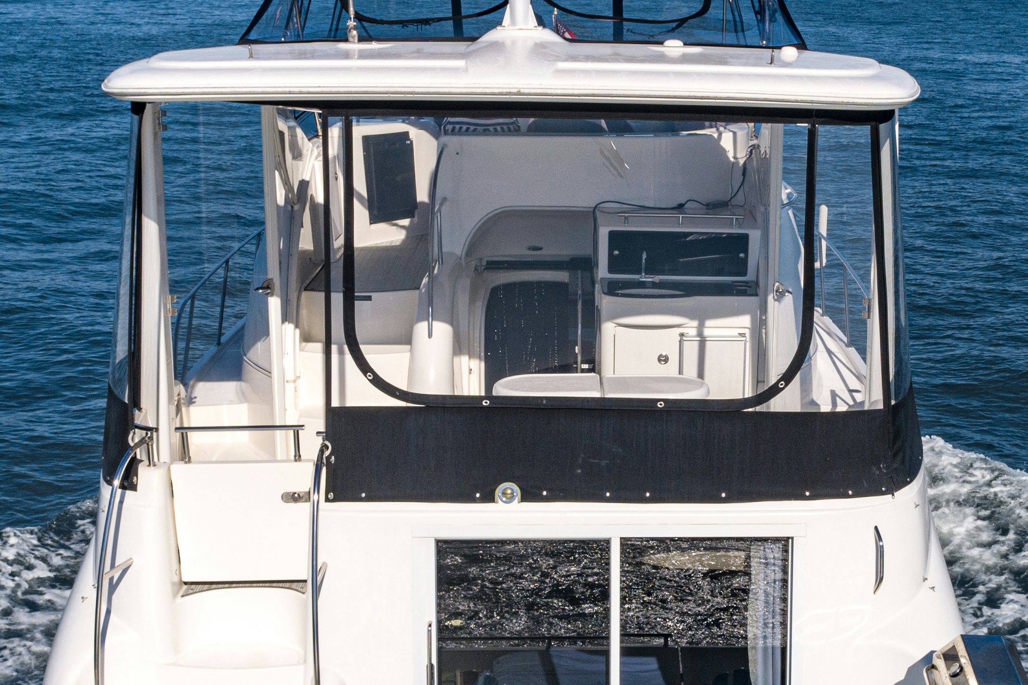 a boat on the water aboard THE SEA IS FOR ME Yacht for Sale