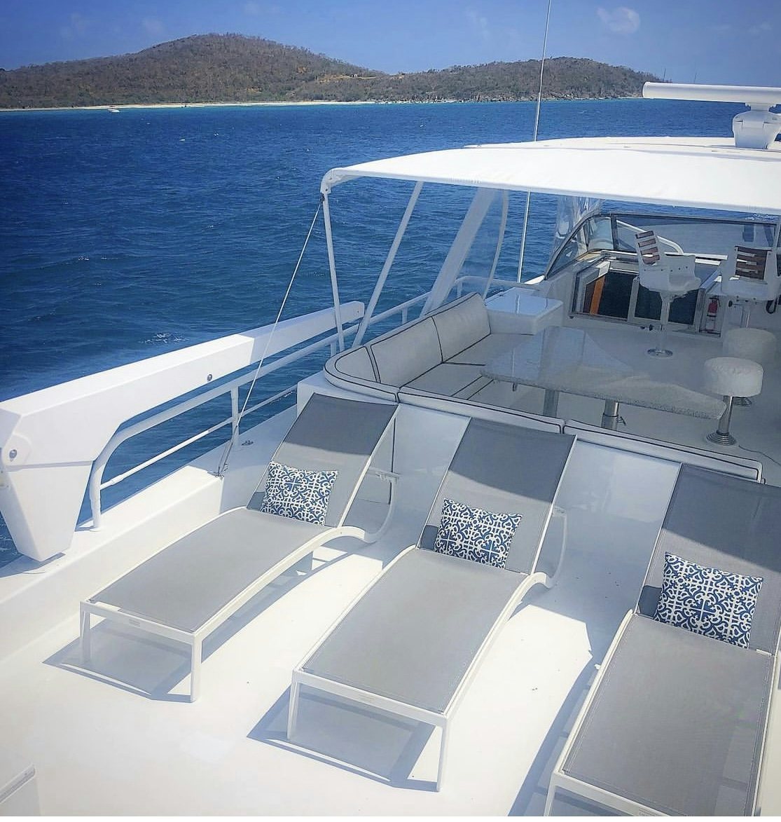 a boat on the water aboard SUITE LIFE Yacht for Sale