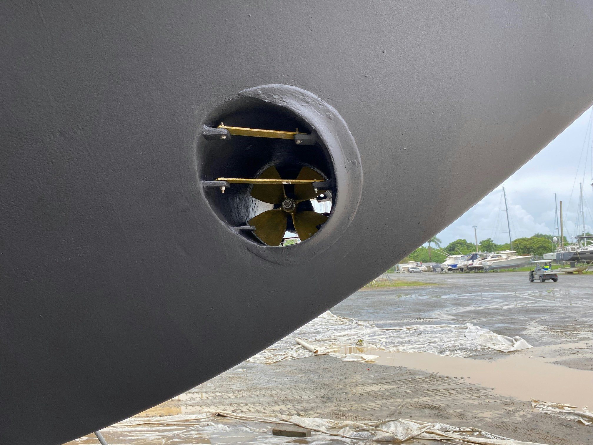 a large airplane wing aboard SUITE LIFE Yacht for Sale