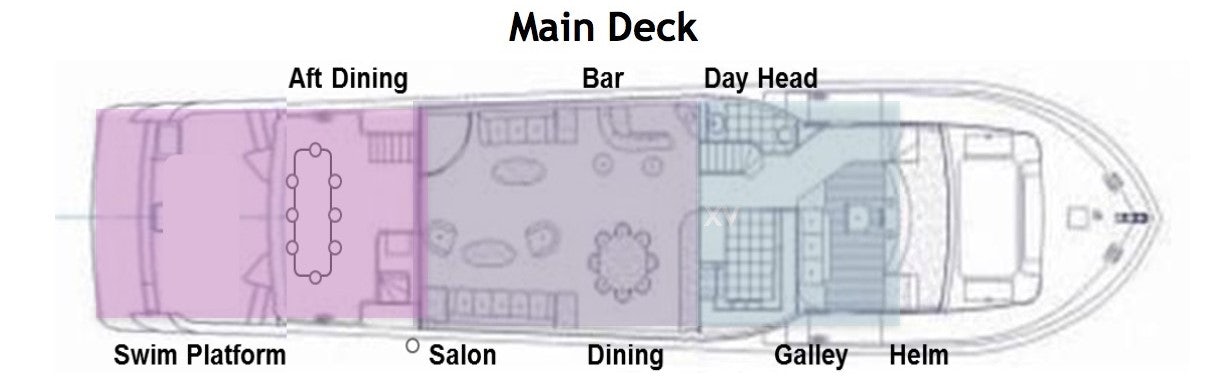 diagram aboard SUITE LIFE Yacht for Sale