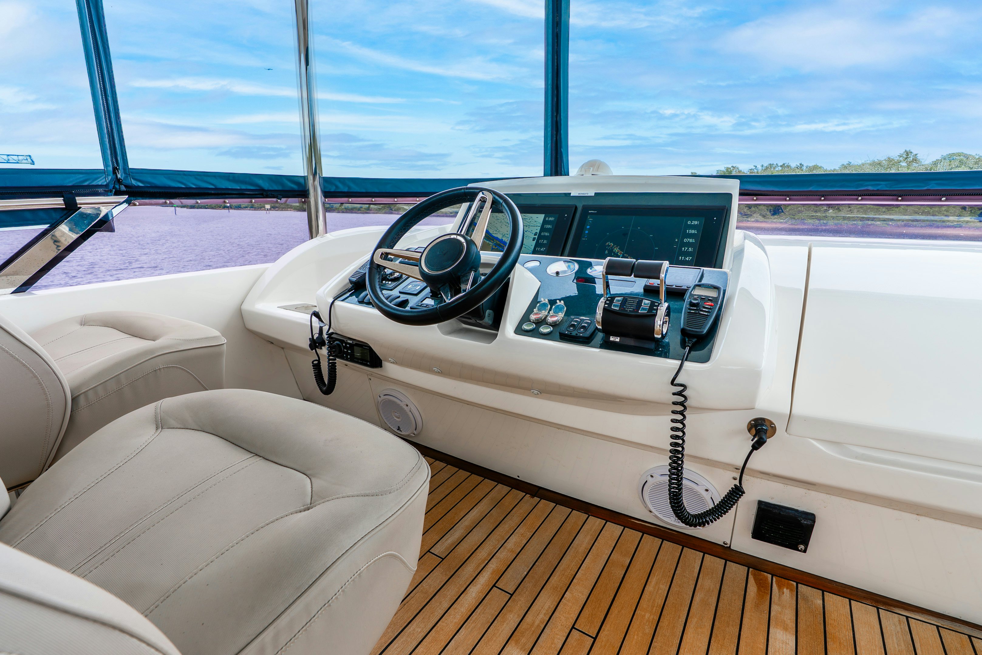 the inside of a boat aboard MAMU Yacht for Sale