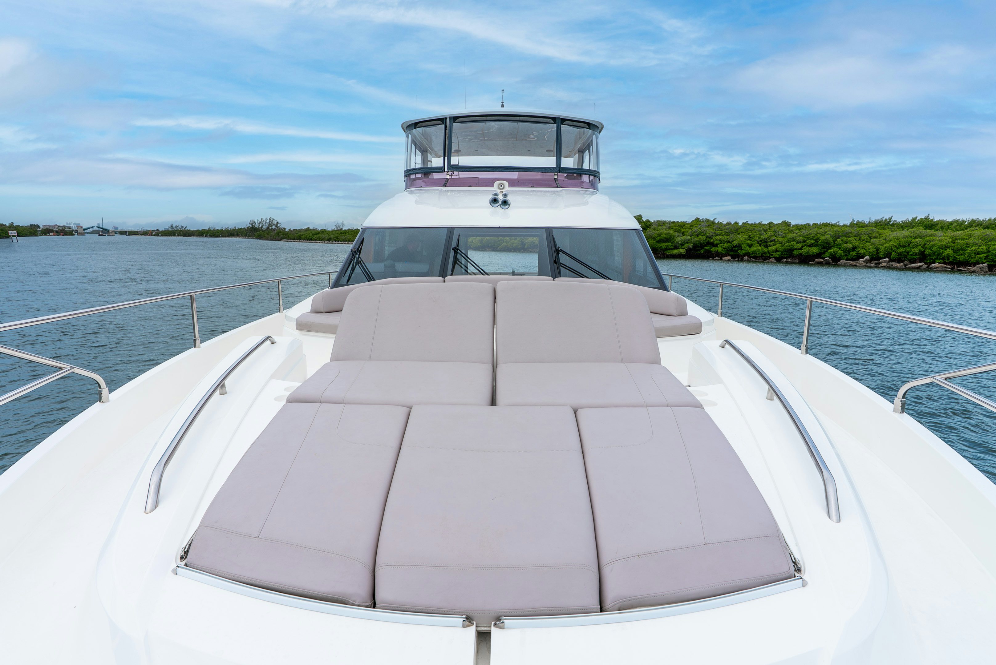 a boat on the water aboard MAMU Yacht for Sale