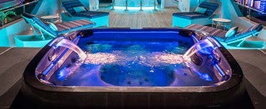 a fish in a tank aboard RELENTLESS Yacht for Charter