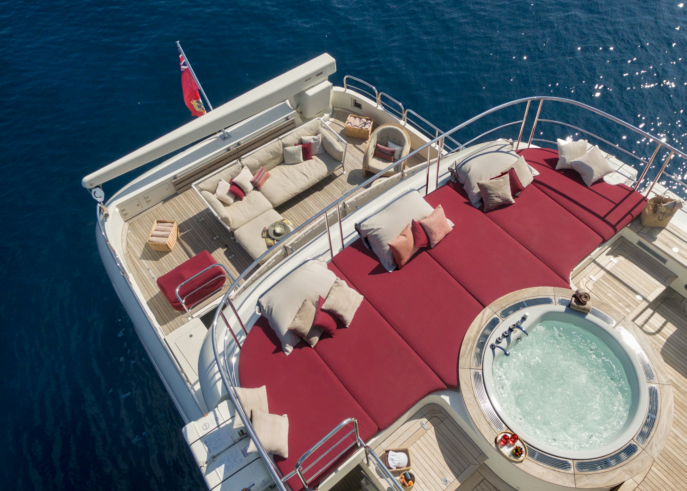 a boat on the water aboard METSUYAN IV Yacht for Charter