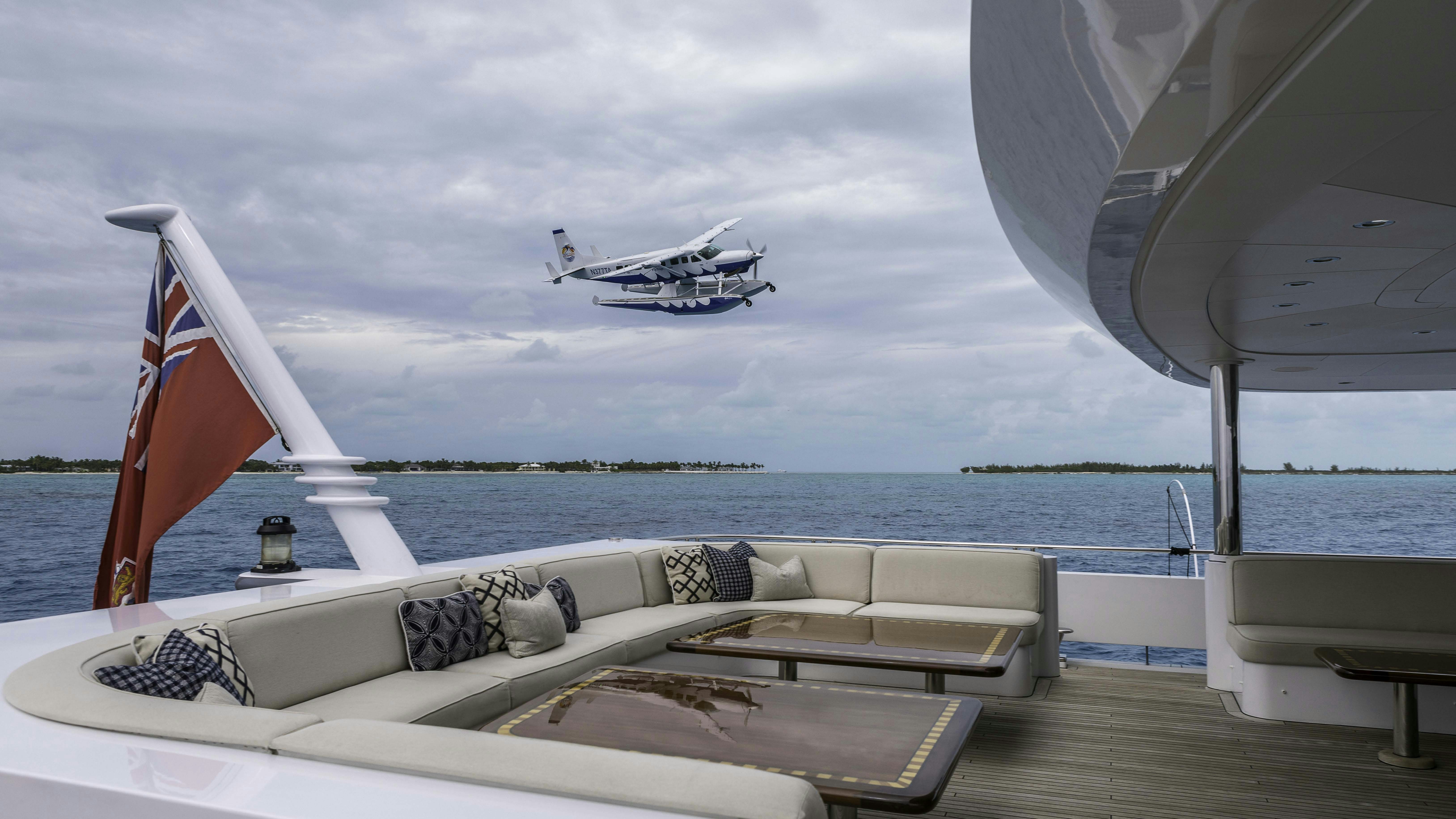 a boat on the water aboard LADY BETH Yacht for Charter