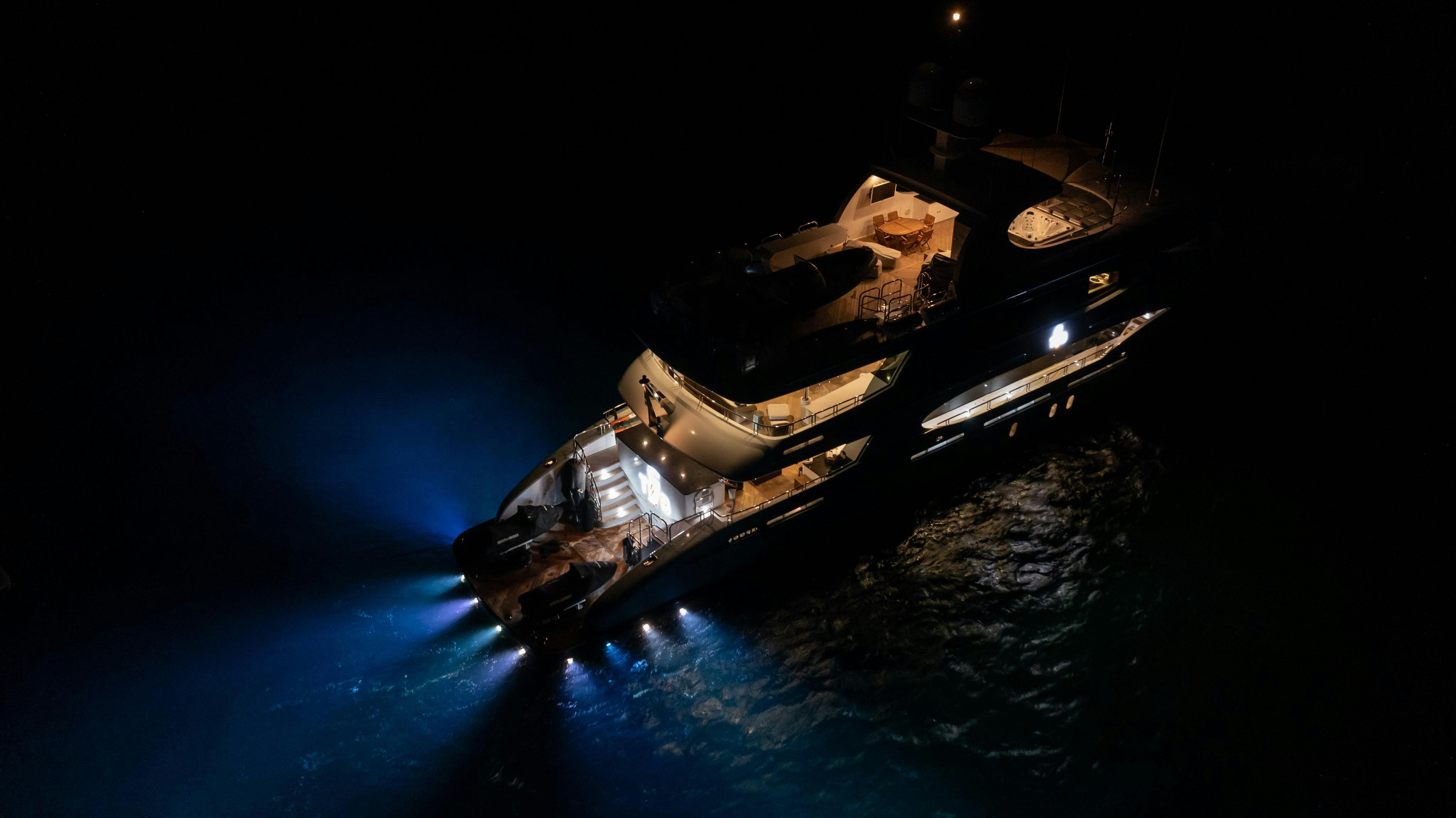 a satellite in space aboard TCB Yacht for Charter