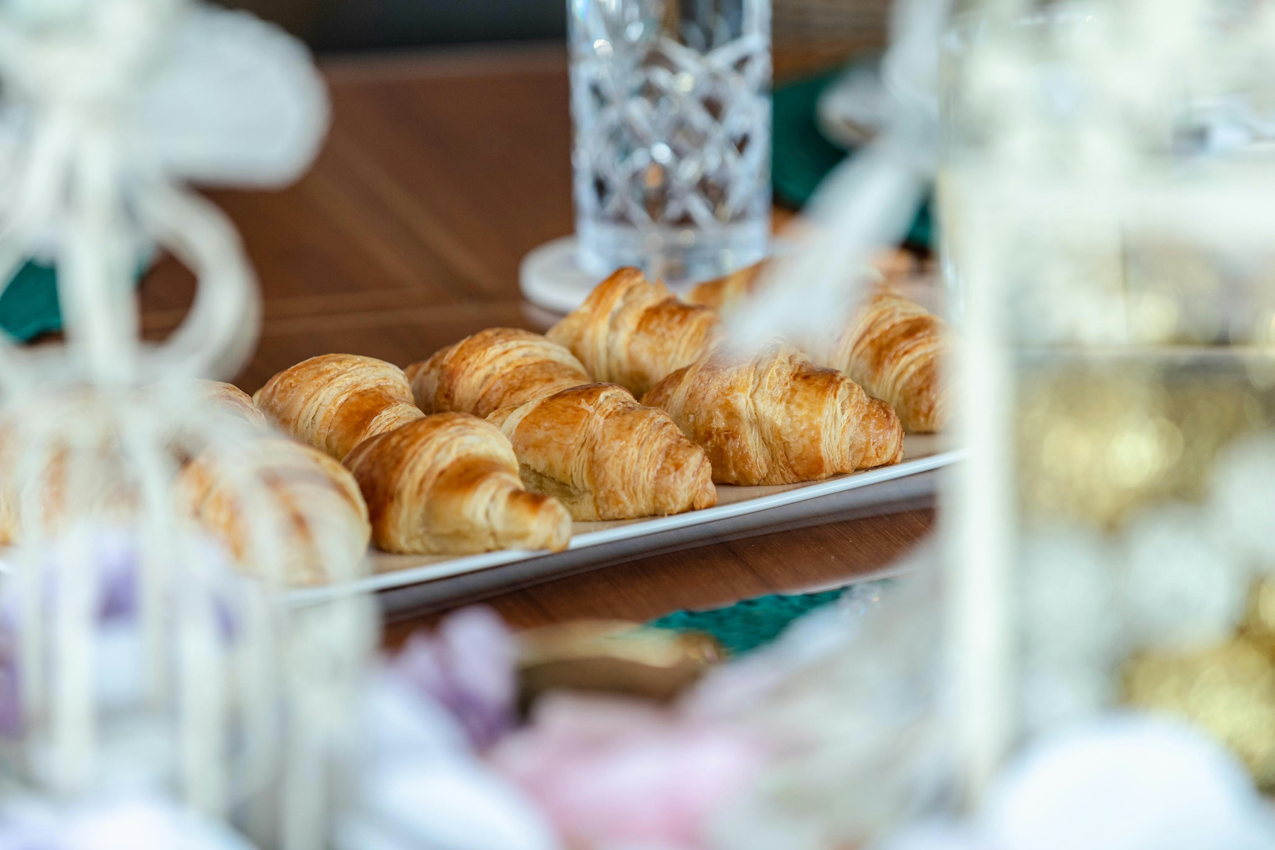 donuts being put into a glass aboard TCB Yacht for Charter