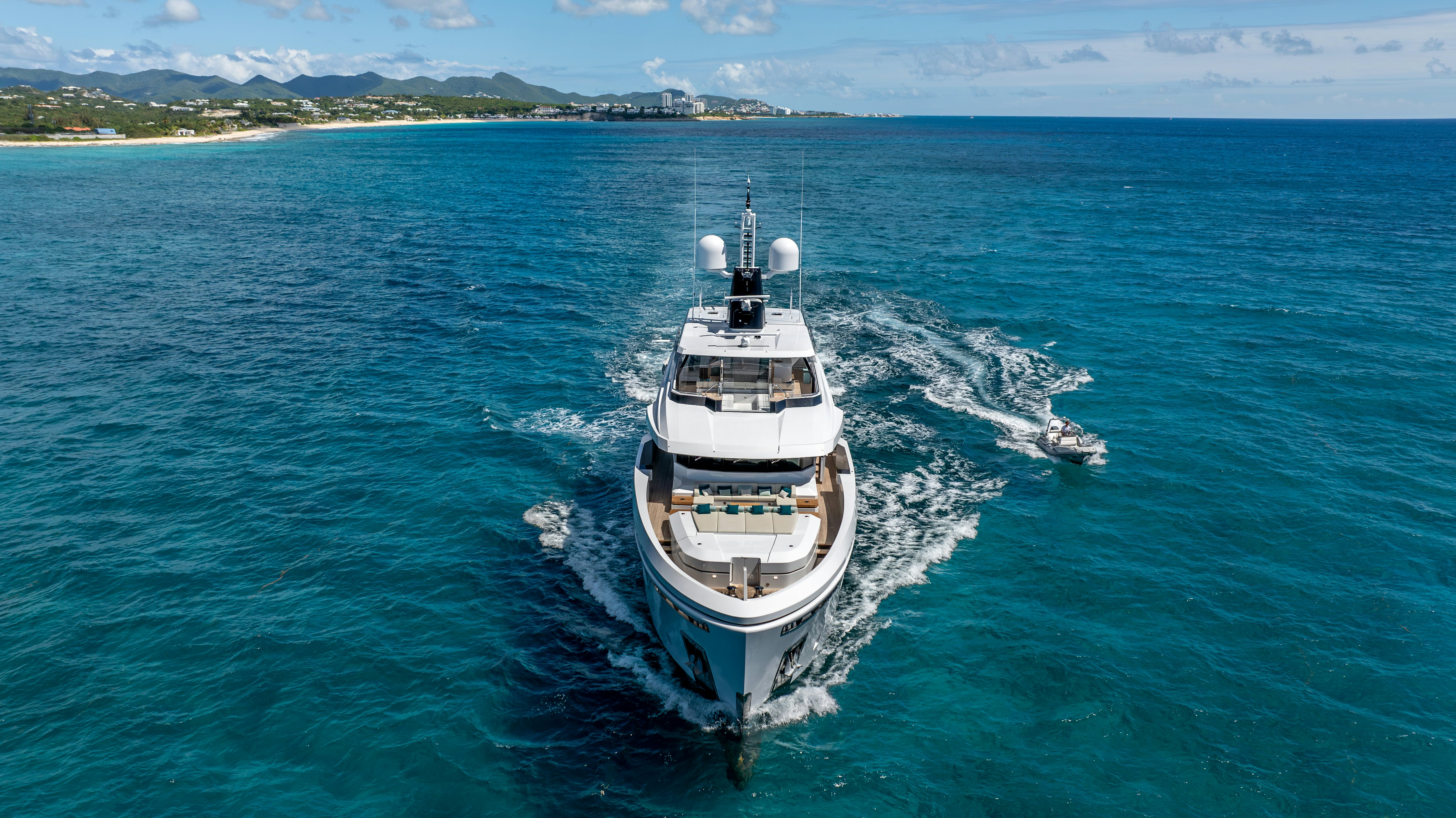 a boat on the water aboard EMOCEAN Yacht for Sale