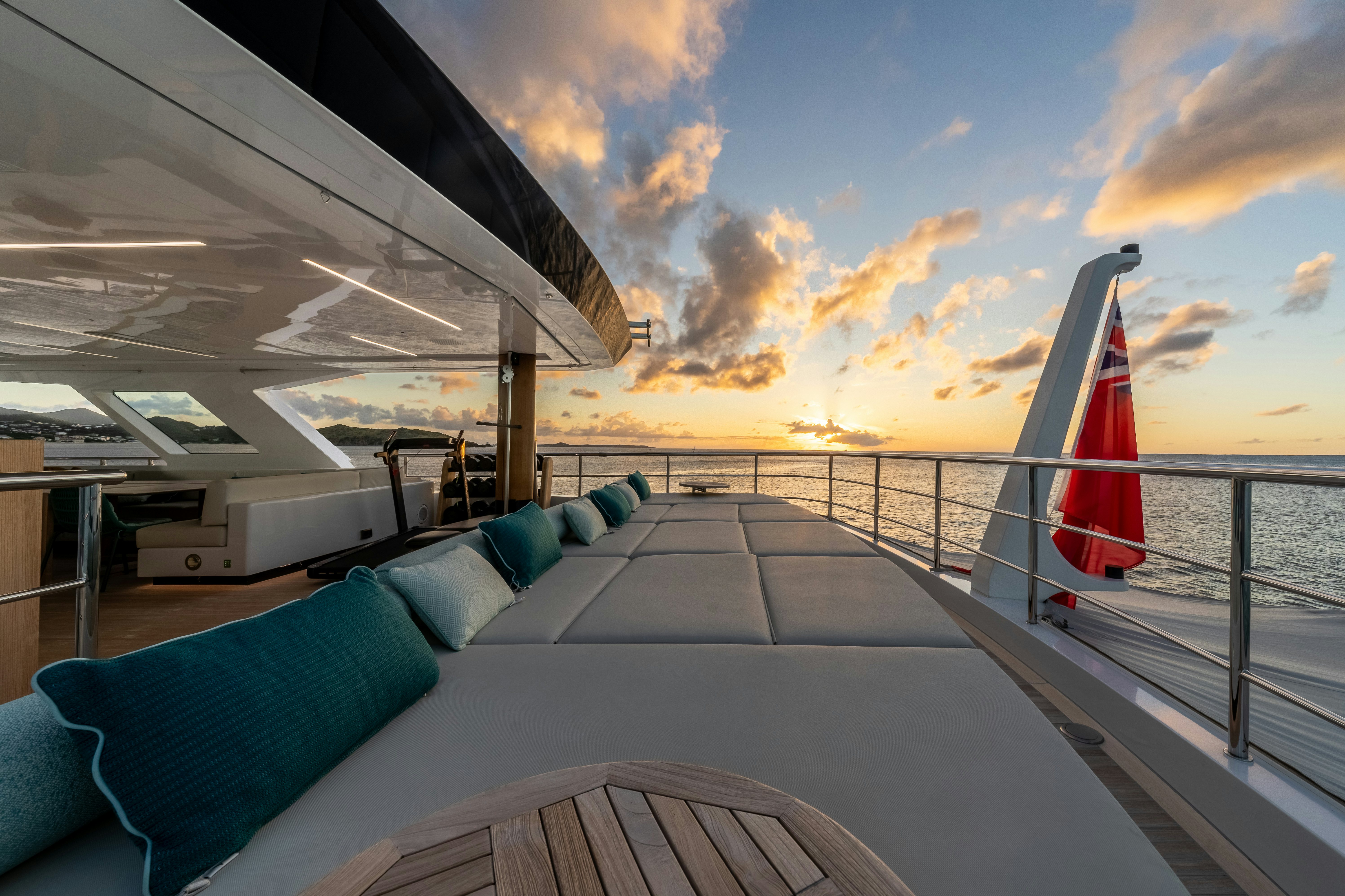 a boat on the water aboard EMOCEAN Yacht for Sale