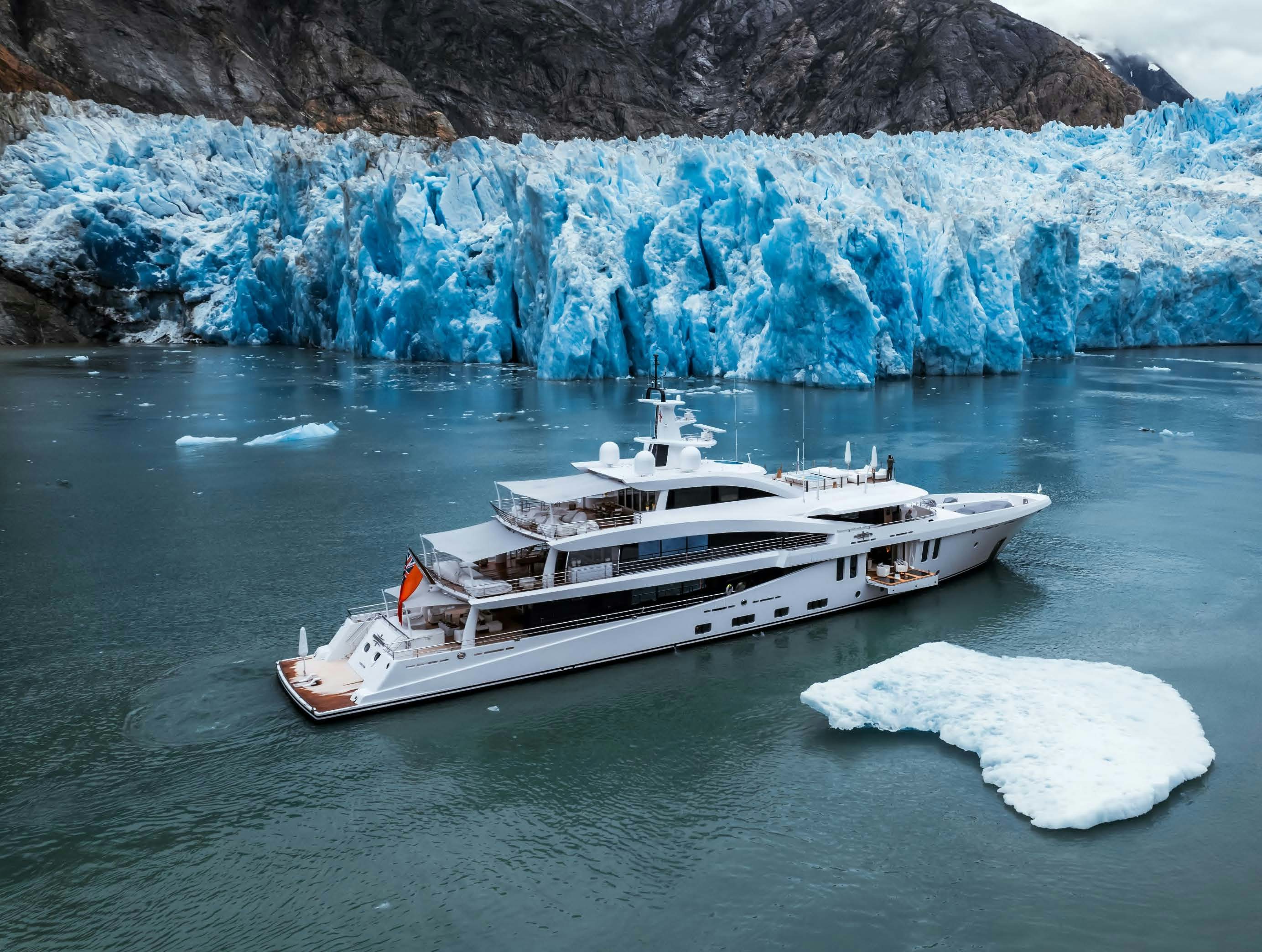 a boat in the water aboard MOONSTONE Yacht for Sale