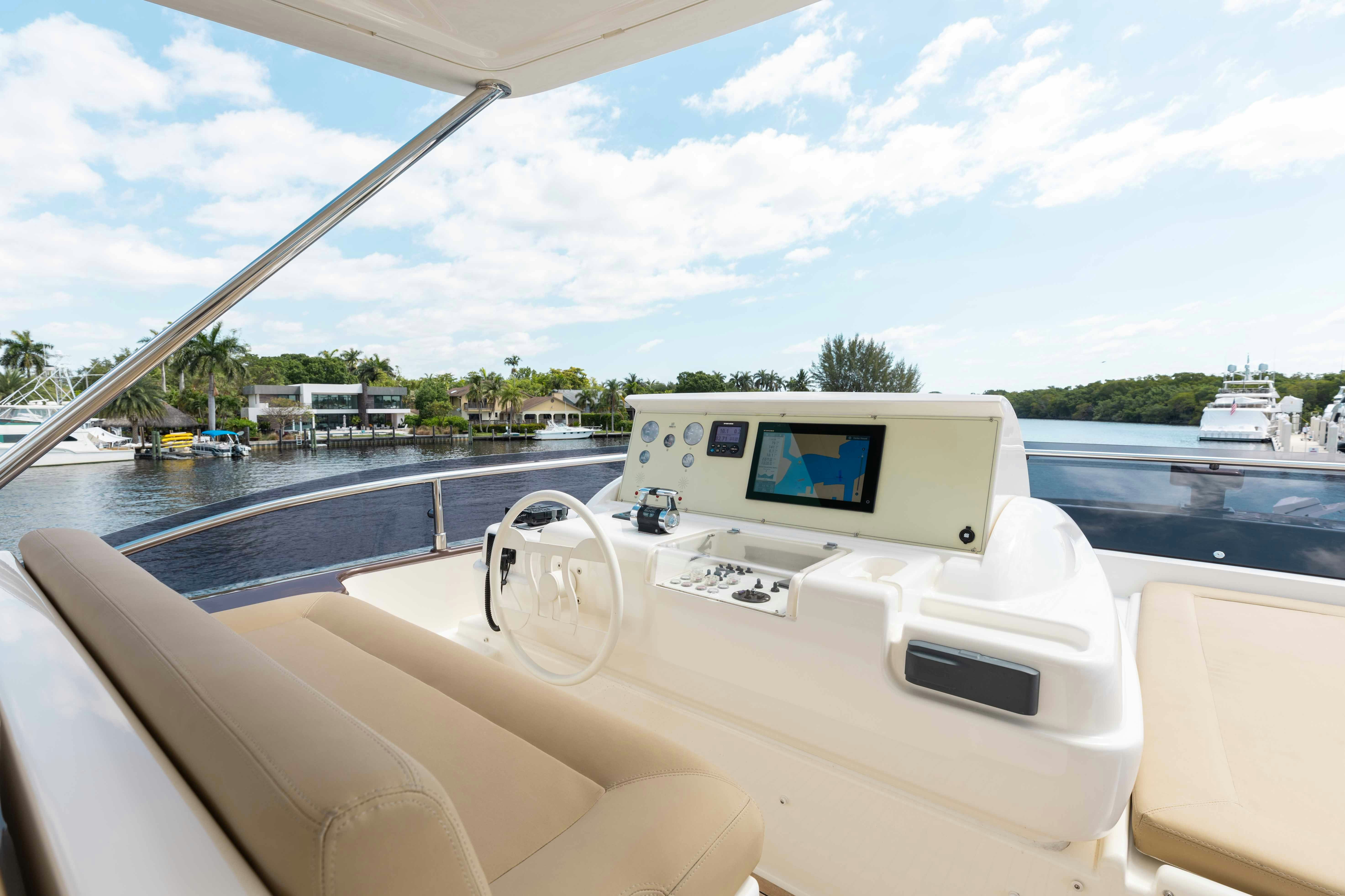 a boat on the water aboard LIVING LIFE 3 Yacht for Sale