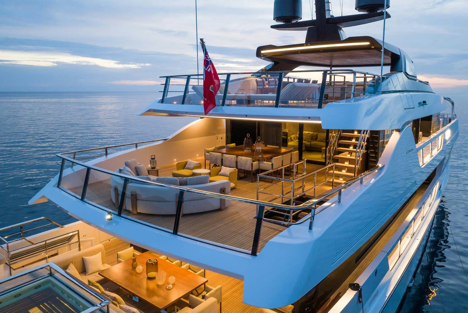 a boat on the water aboard R.M.F Yacht for Charter